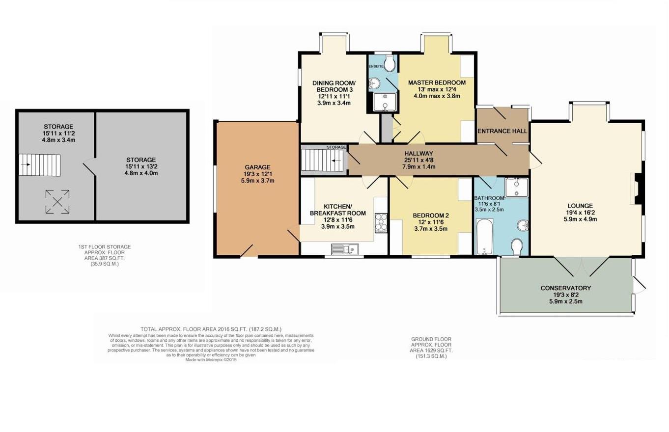 7, Station Road, BRANDON floorplan