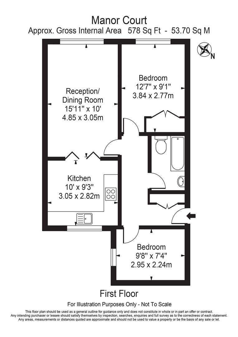Manor Court, North Chingford floorplan