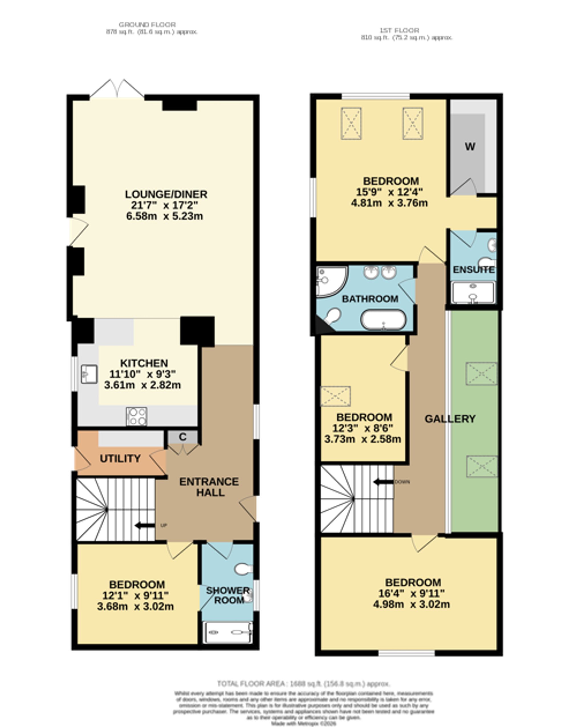 Coach House, Southampton floorplan