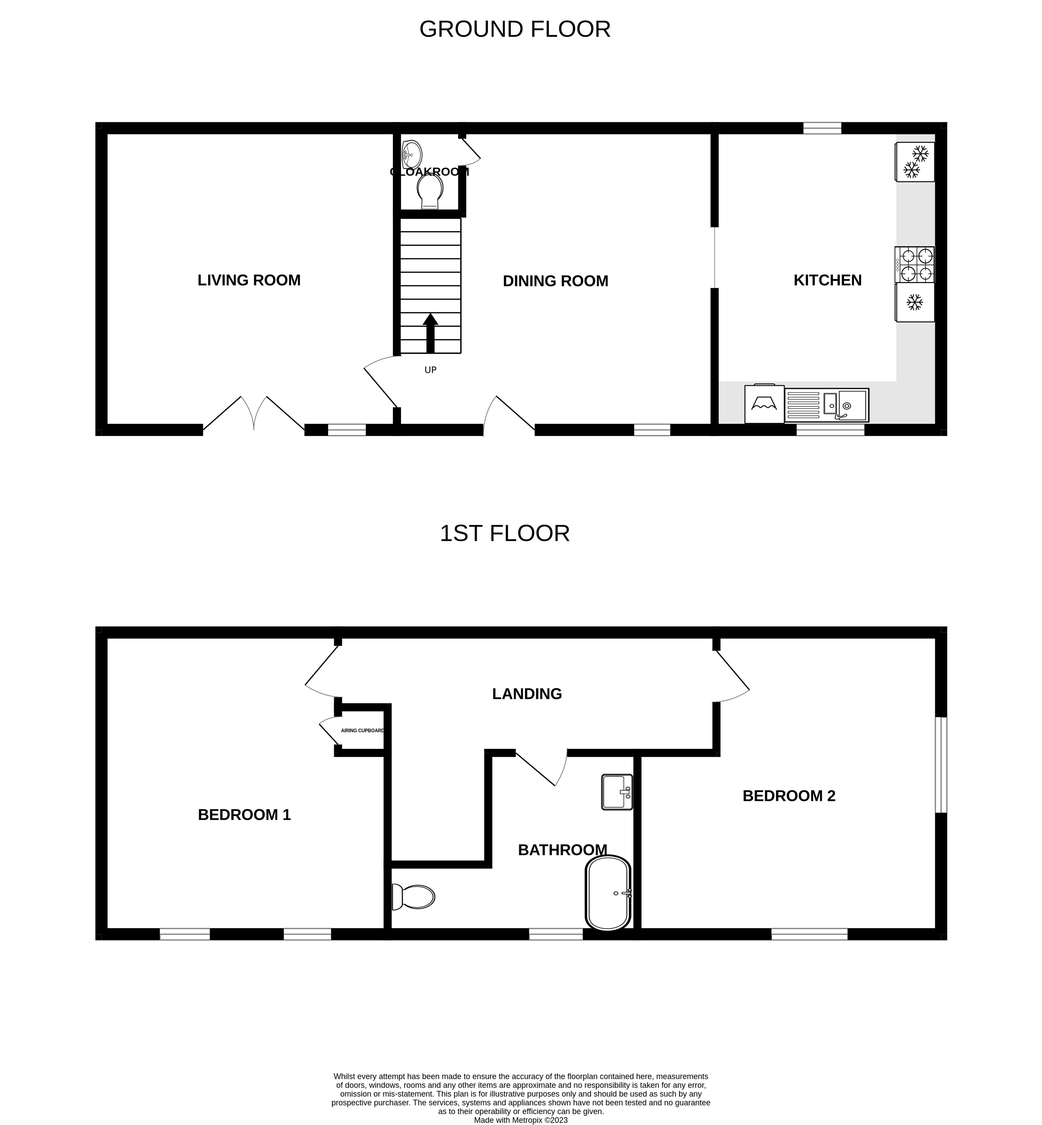 Valentine Cottage, 12a, Queens Road, Bury St Edmunds floorplan