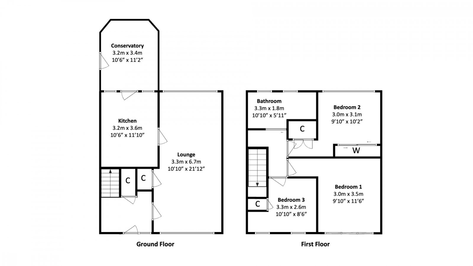 8 Greenlaw Avenue, Wishaw floorplan