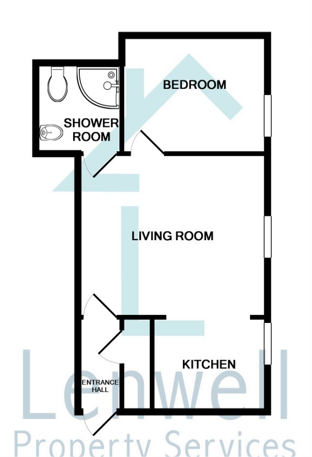 1 Bedrooms Flat to rent in George Street West, Luton LU1