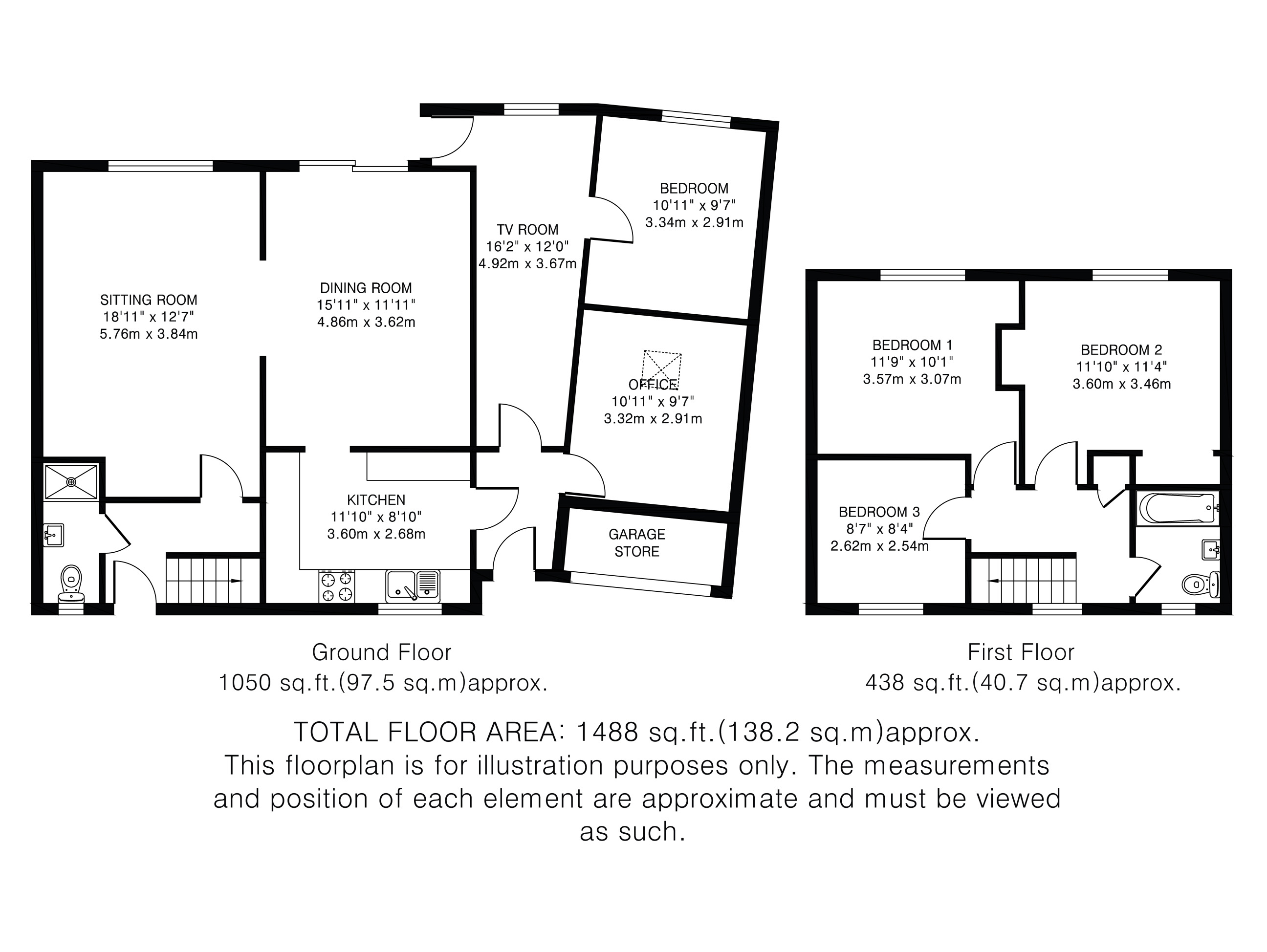 7, Graysfield, Welwyn Garden City floorplan