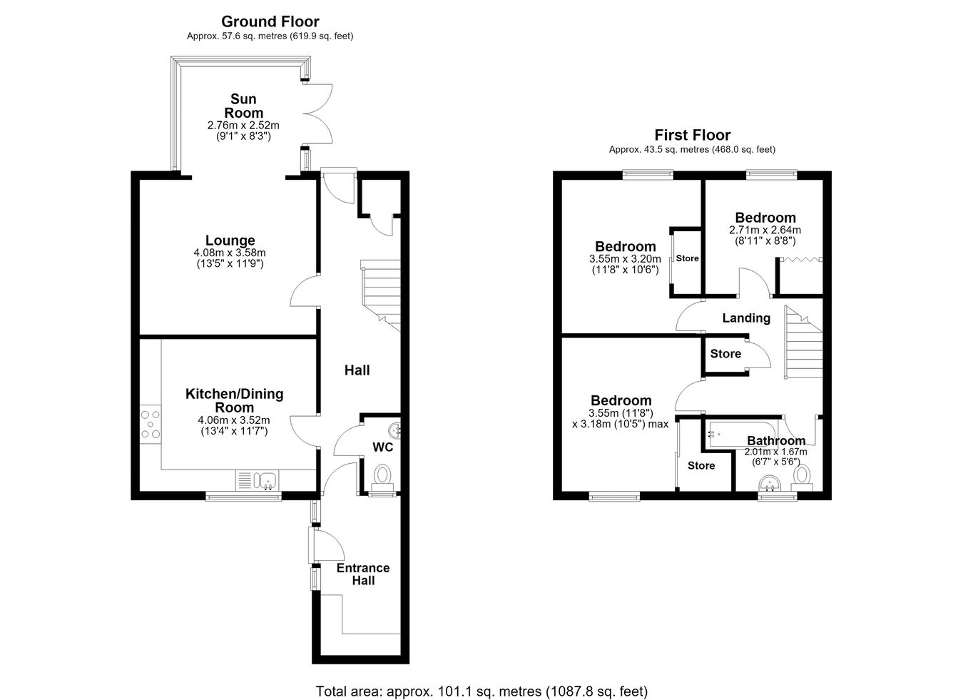 240, Anzio Crescent, Dover floorplan