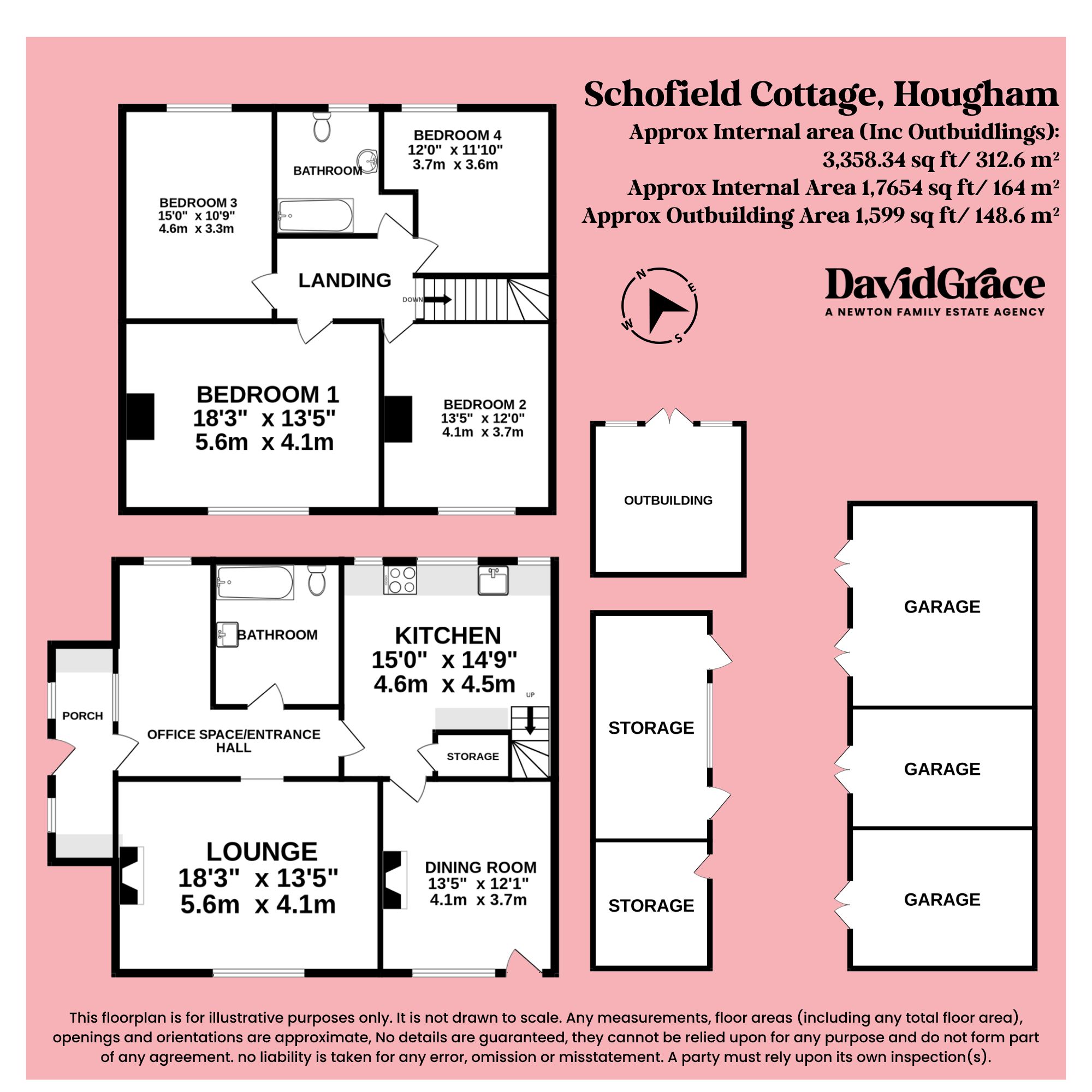 Schofield Cottage Main Street, Grantham floorplan