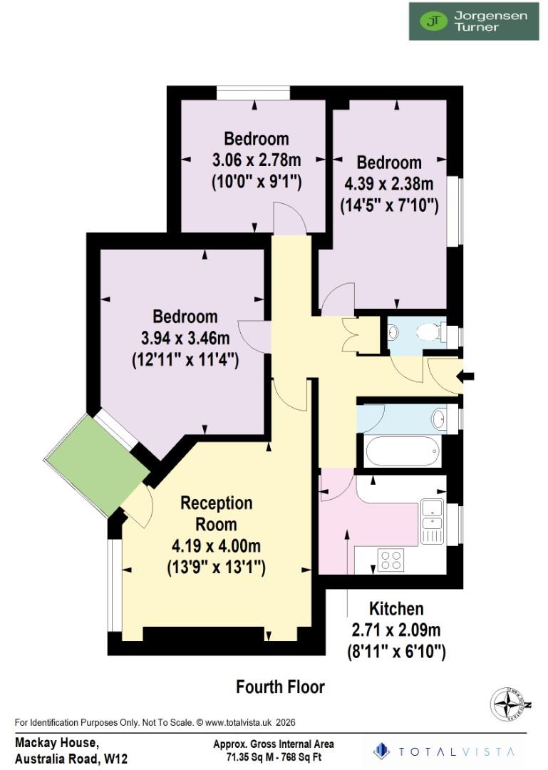 Australia Road, London floorplan