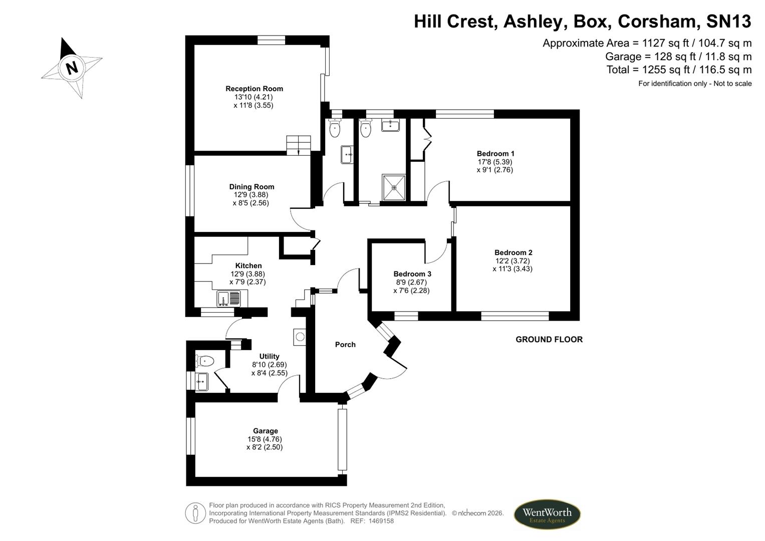 Hill Crest, Ashley View, Box floorplan