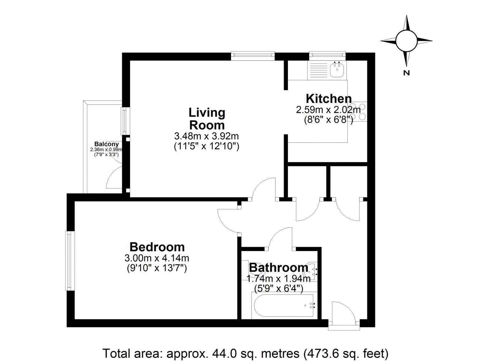 Ley Farm Close, Watford floorplan