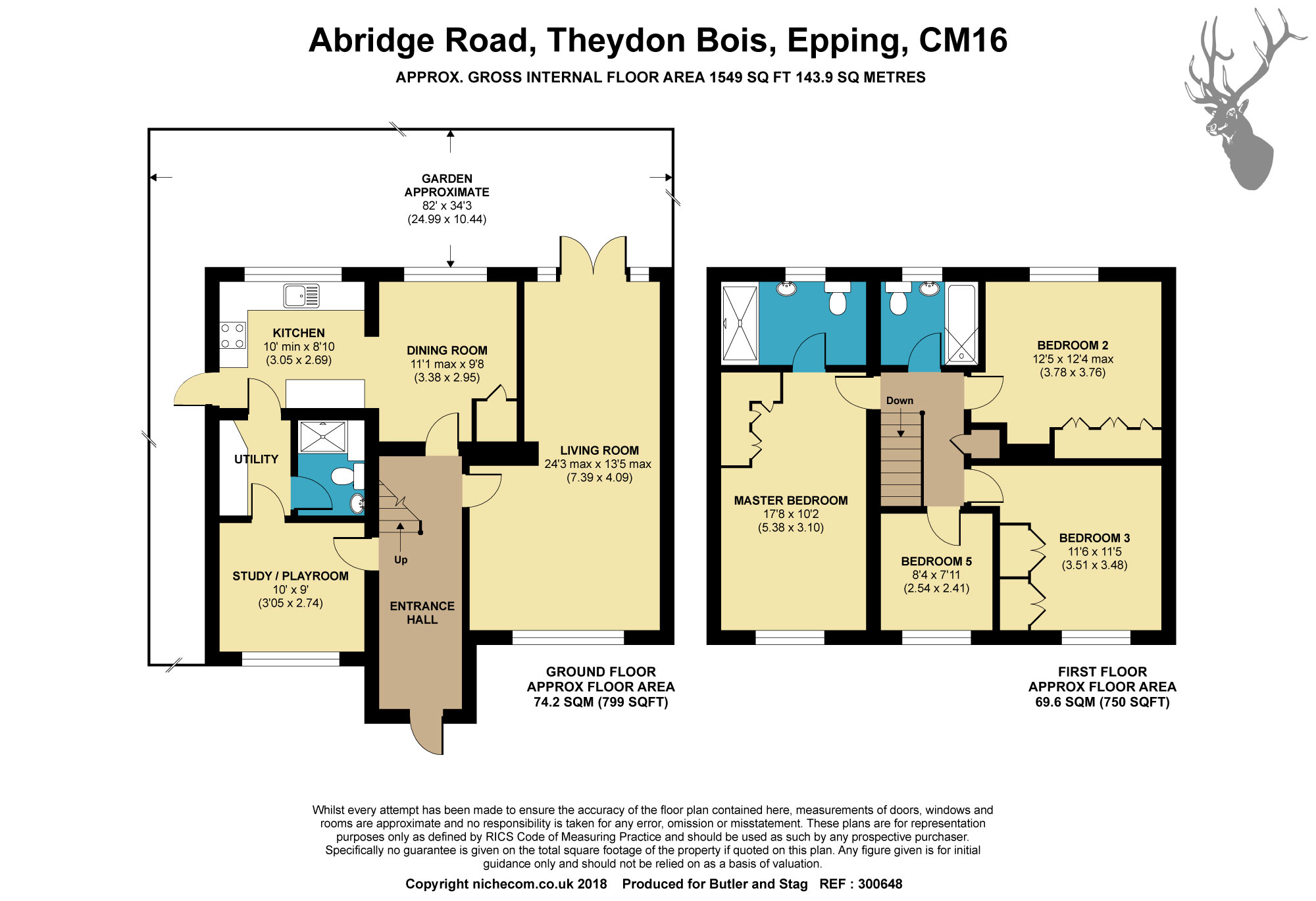 4 Bedrooms Semi-detached house for sale in Abridge Road, Theydon Bois CM16