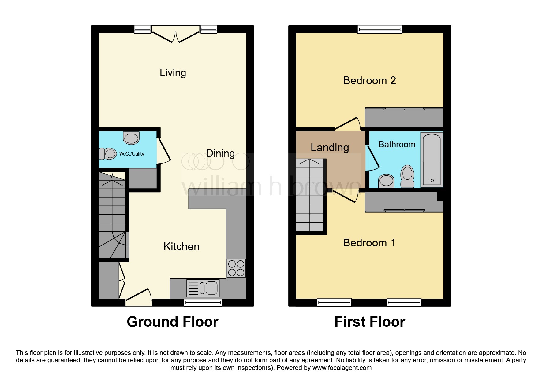 Plot 103, Peverel Place, Chelmsford floorplan