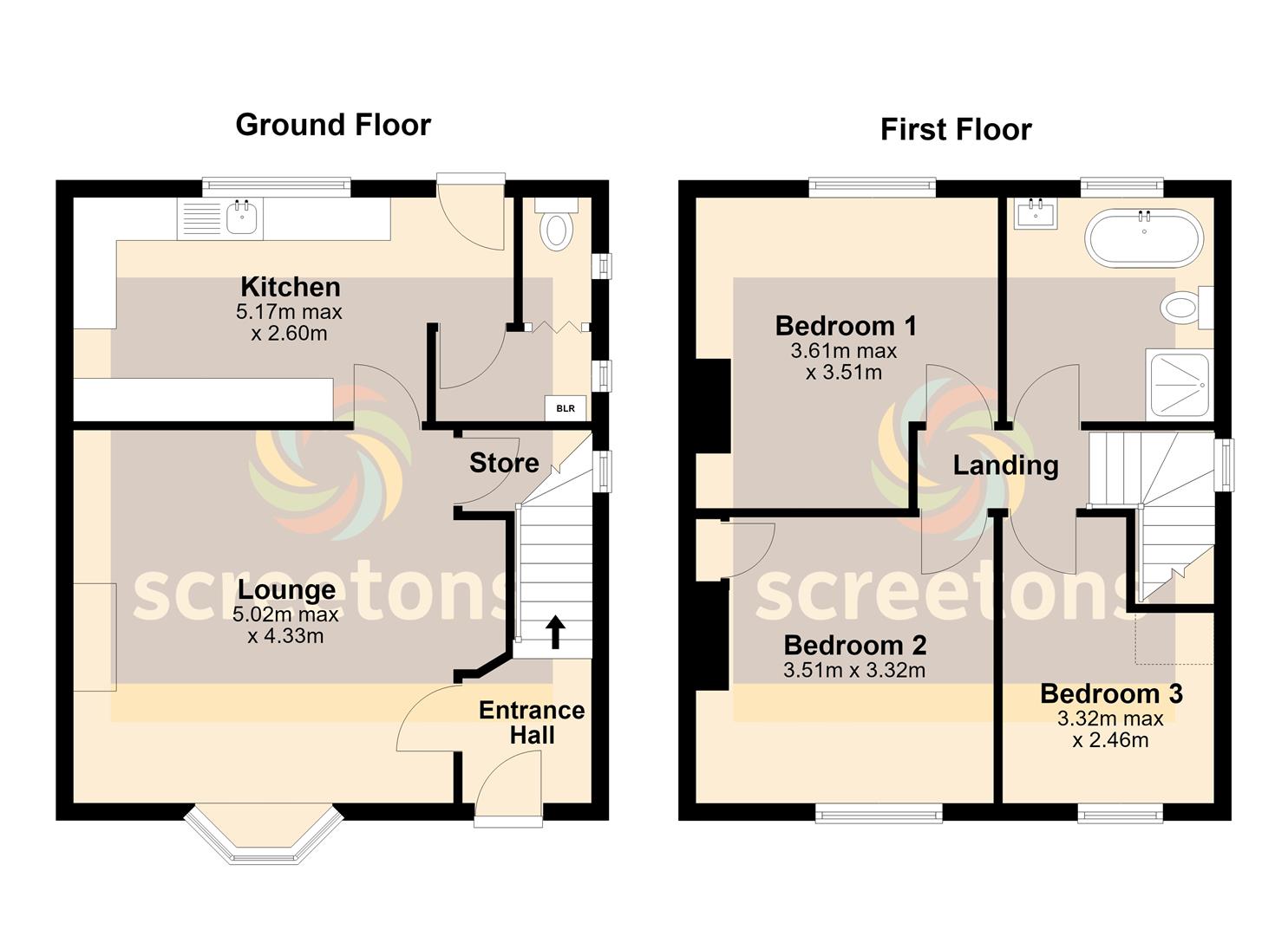 High Hazel Road, Moorends floorplan