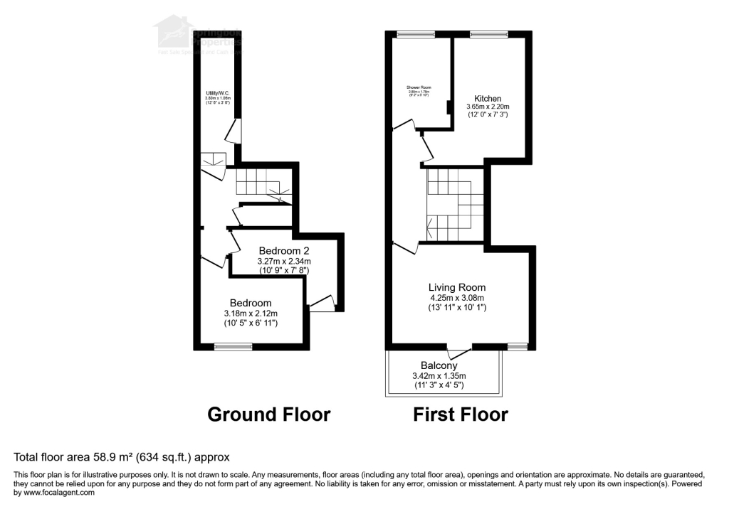 Flat 7, Balkwill Court, Kingsbridge floorplan