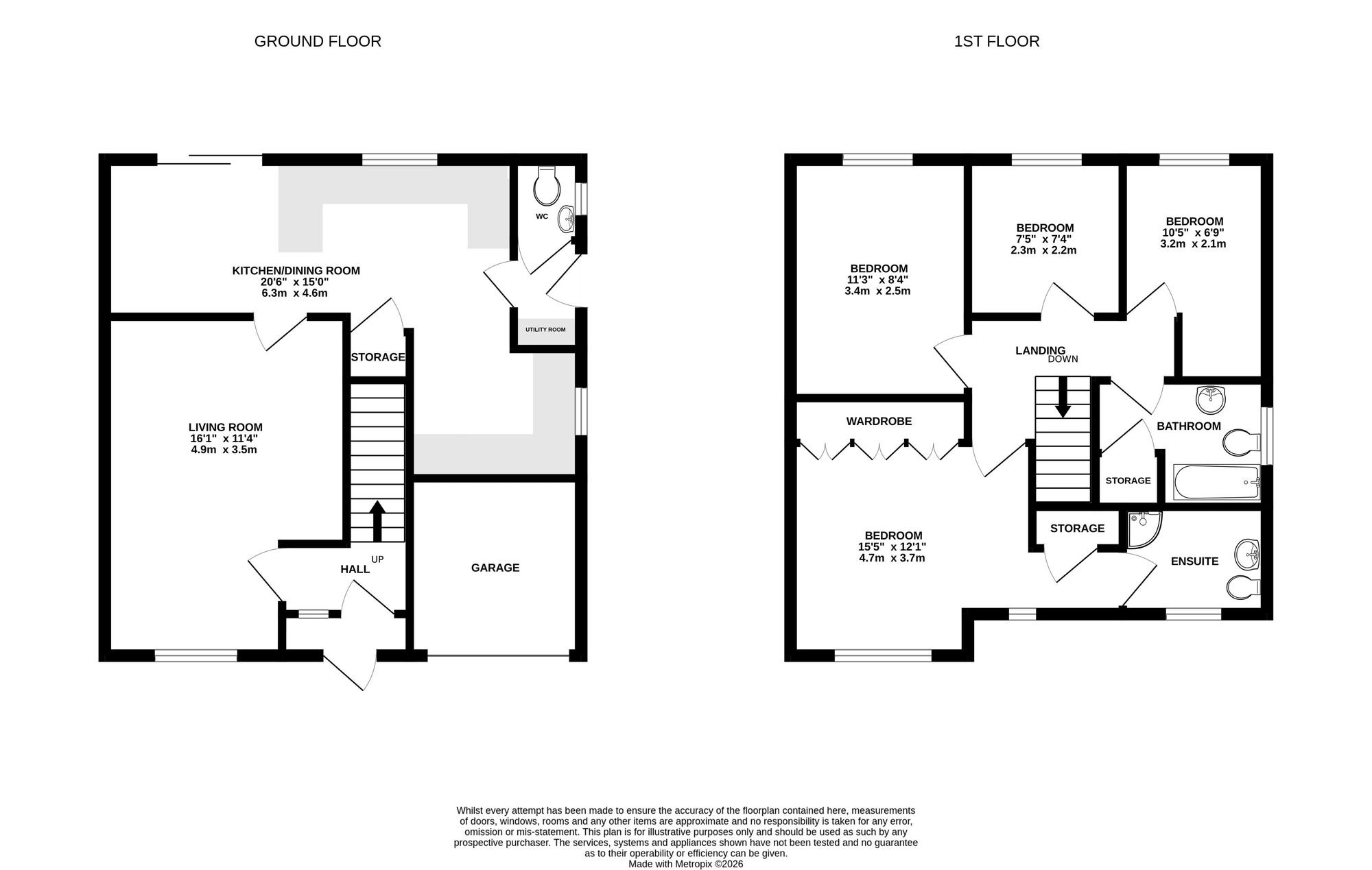 18 Symonds Close, Hampshire floorplan