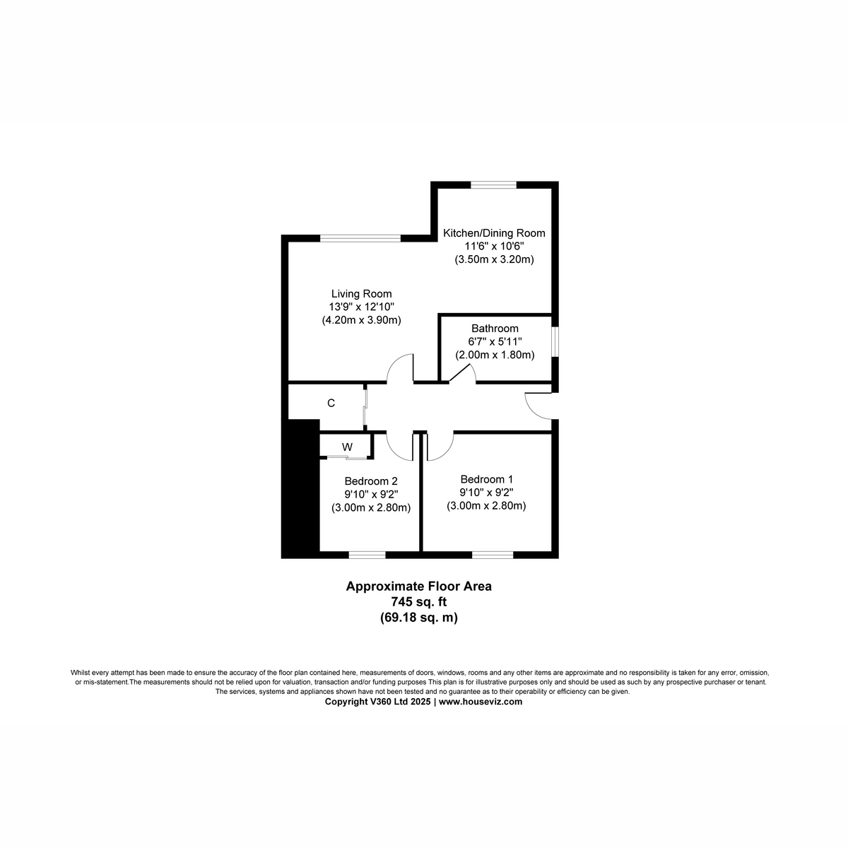 22, Curlew Road, Forres floorplan