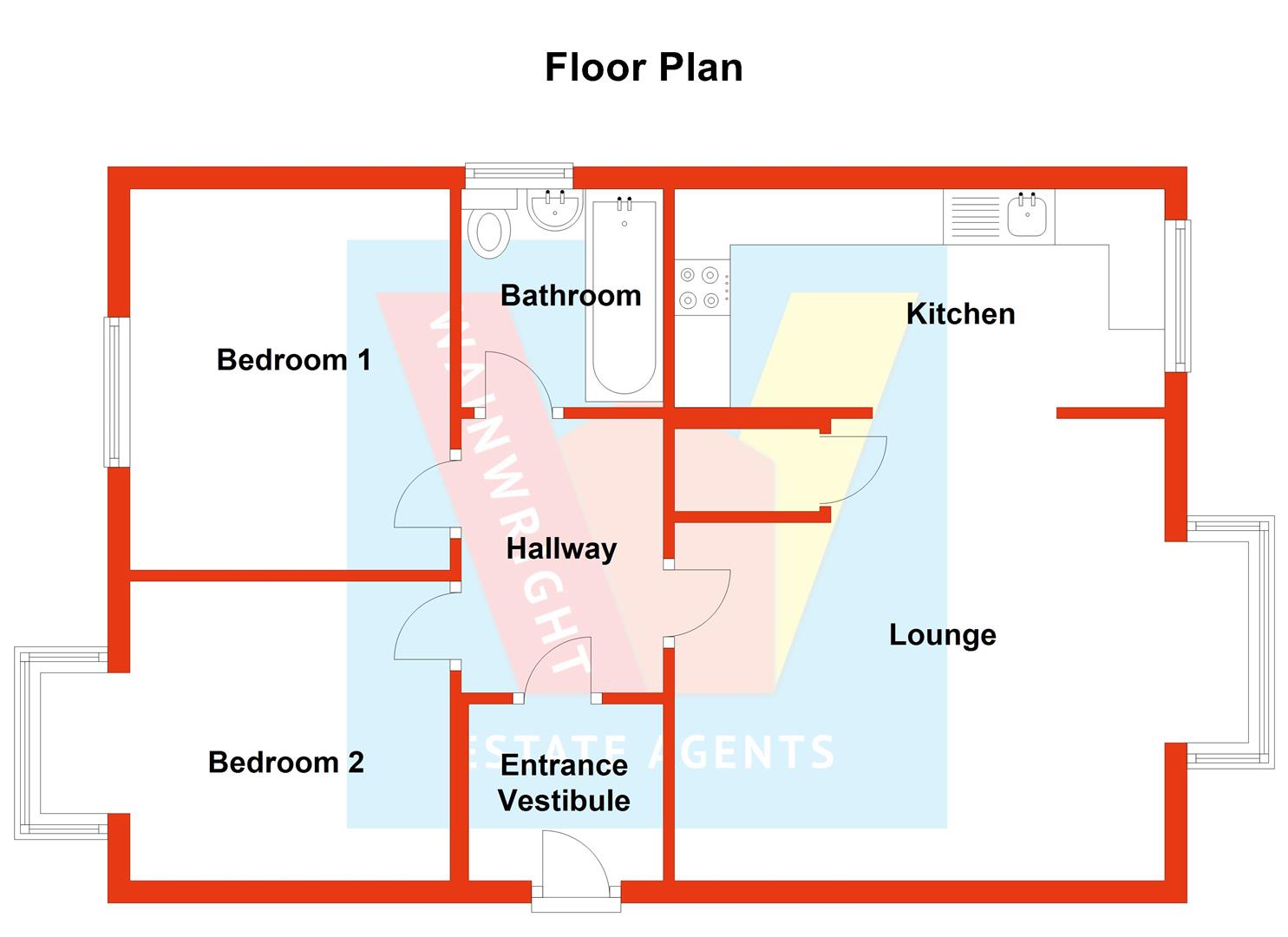 19, Finch Close, Plymouth floorplan