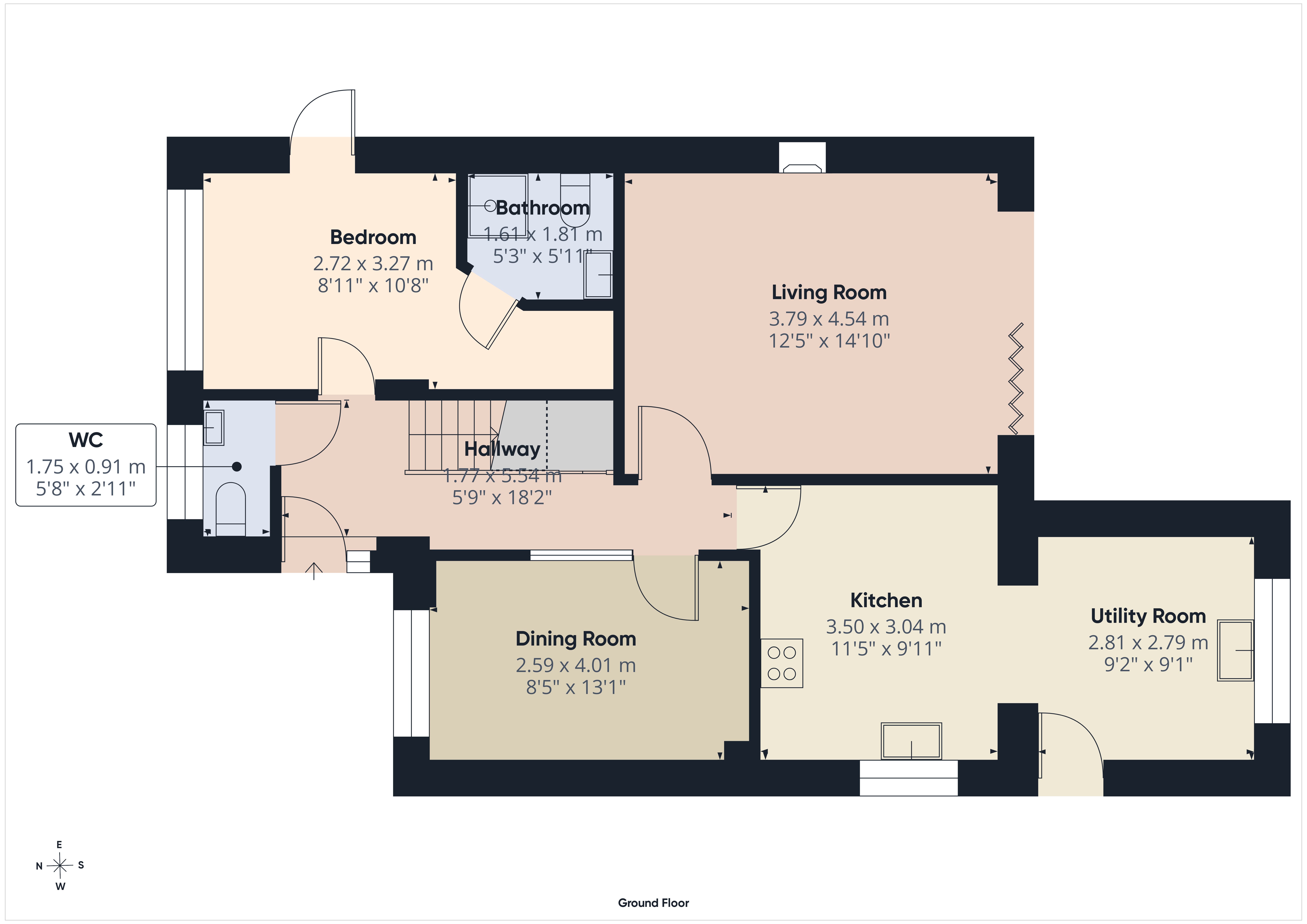 6, The Glebe, Ross-on-Wye floorplan