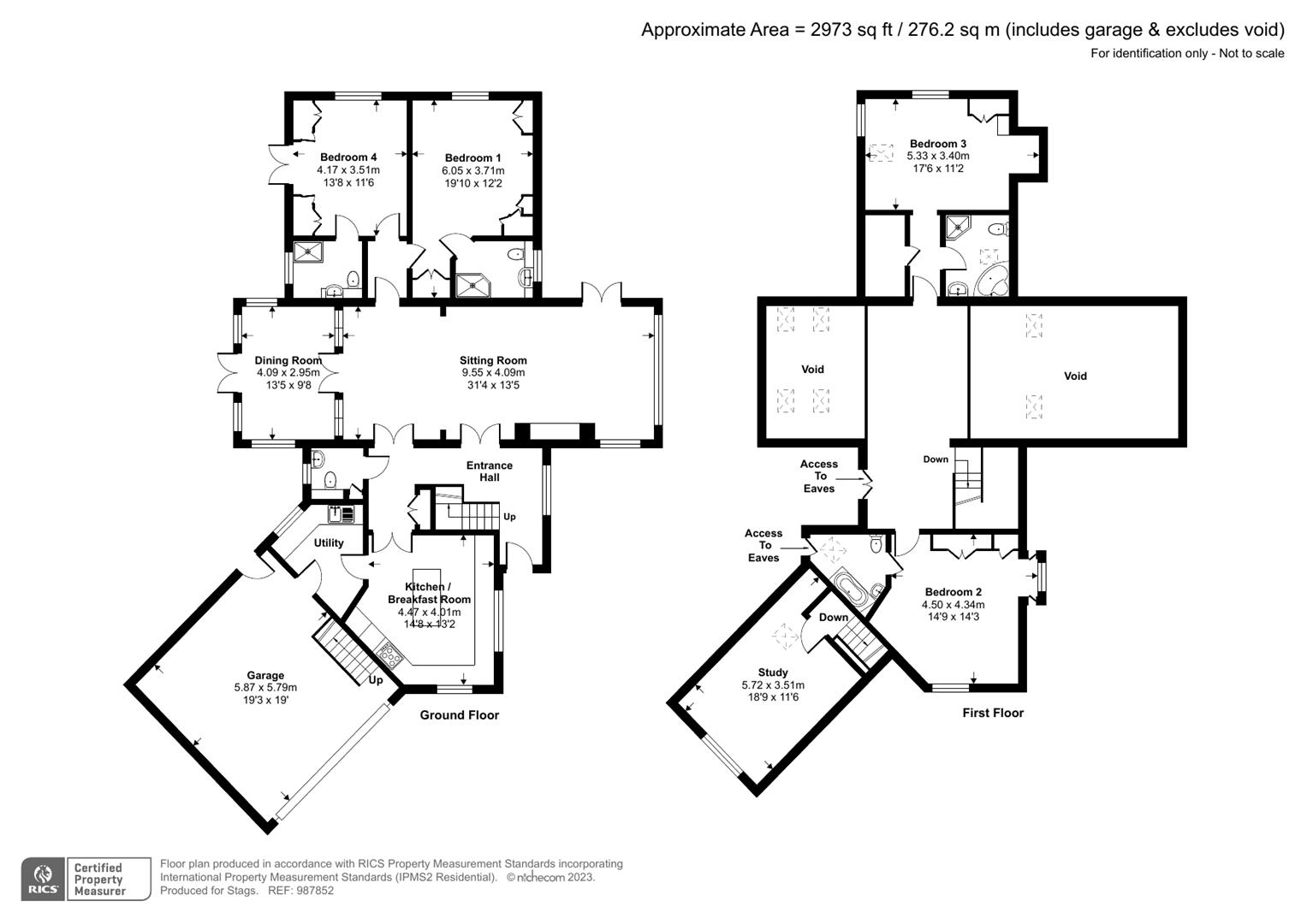 Shuteleigh, Axminster floorplan