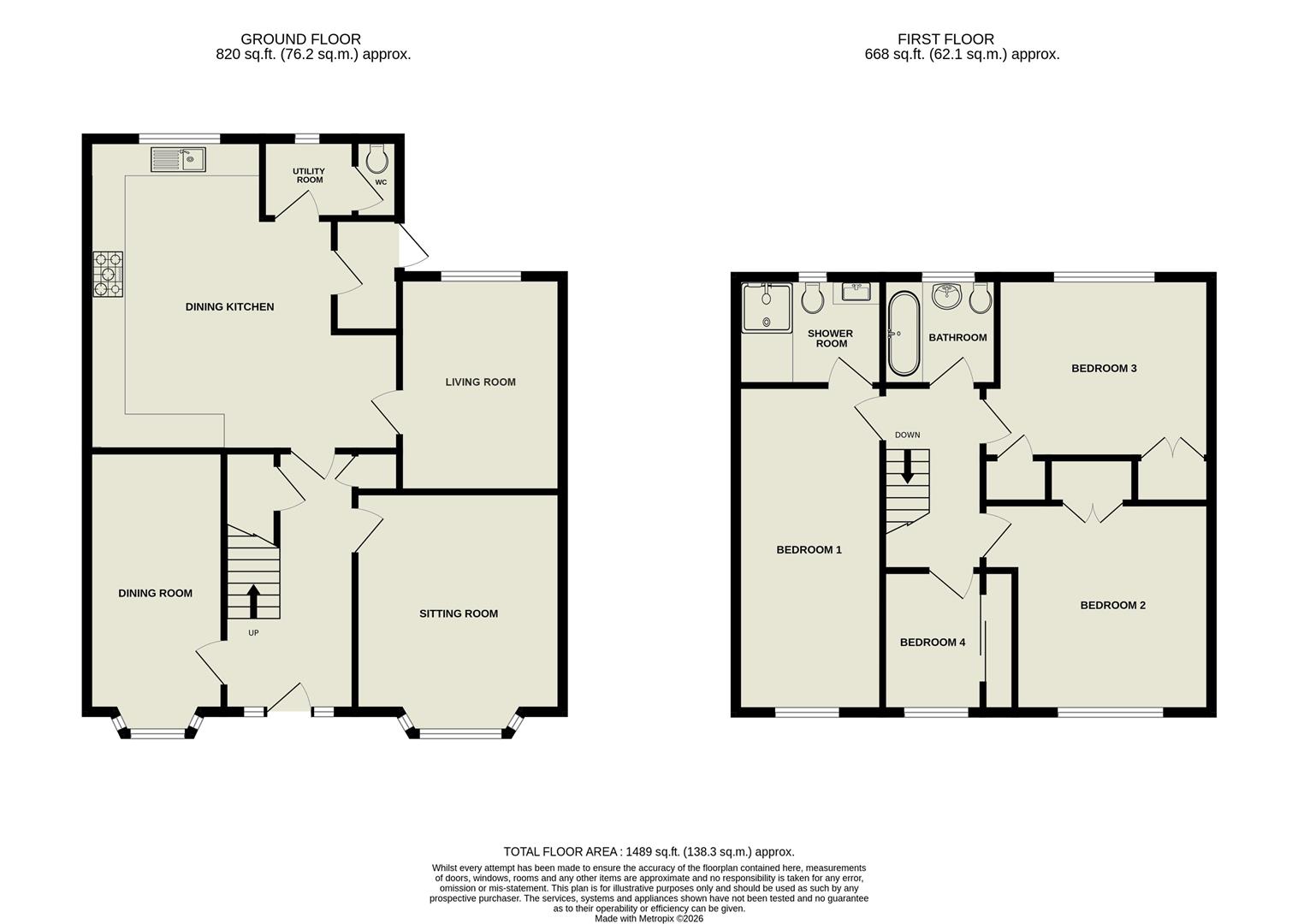19, St. Michaels Way, Addingham floorplan