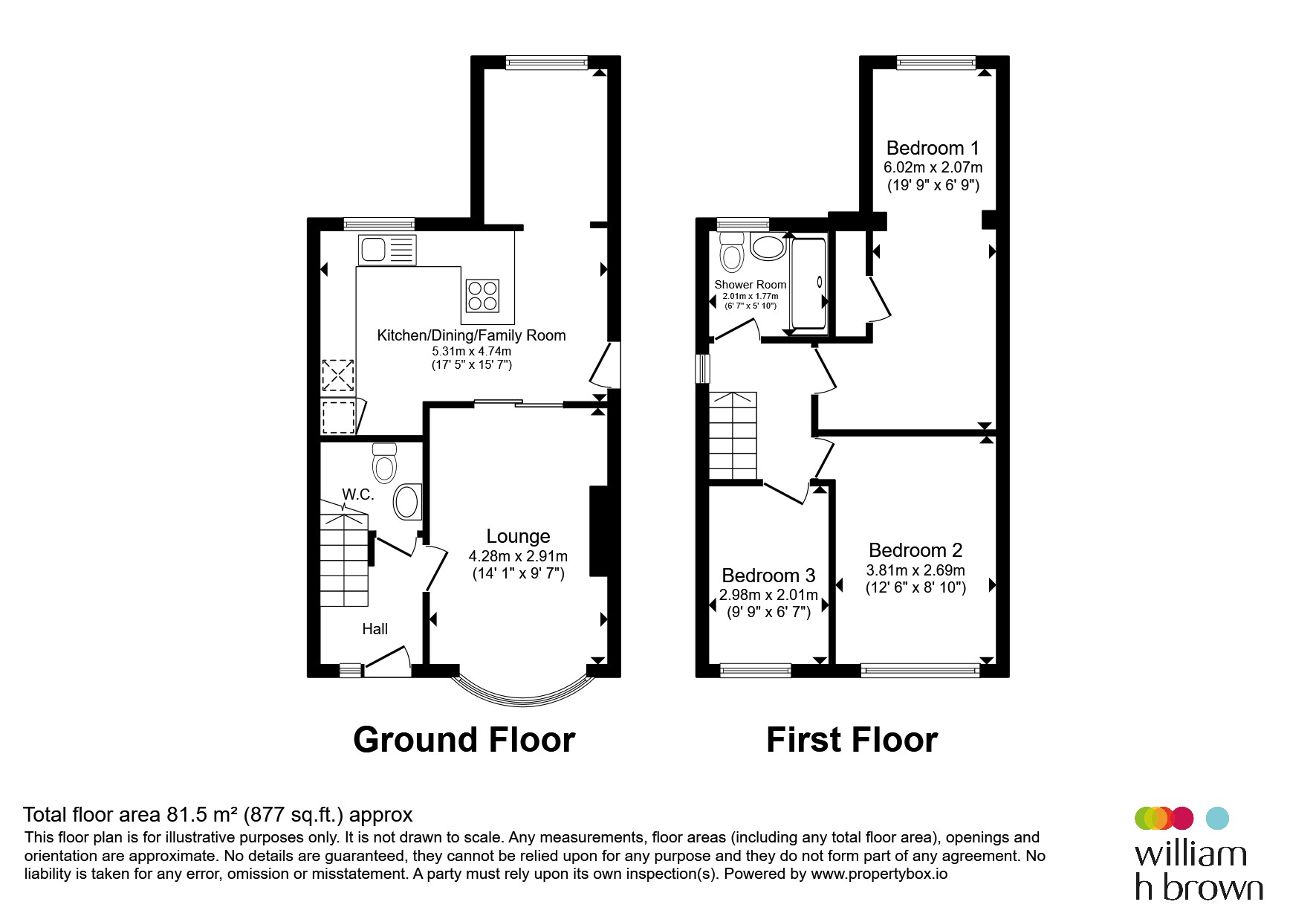 78, Wickett Hern Road, Doncaster floorplan