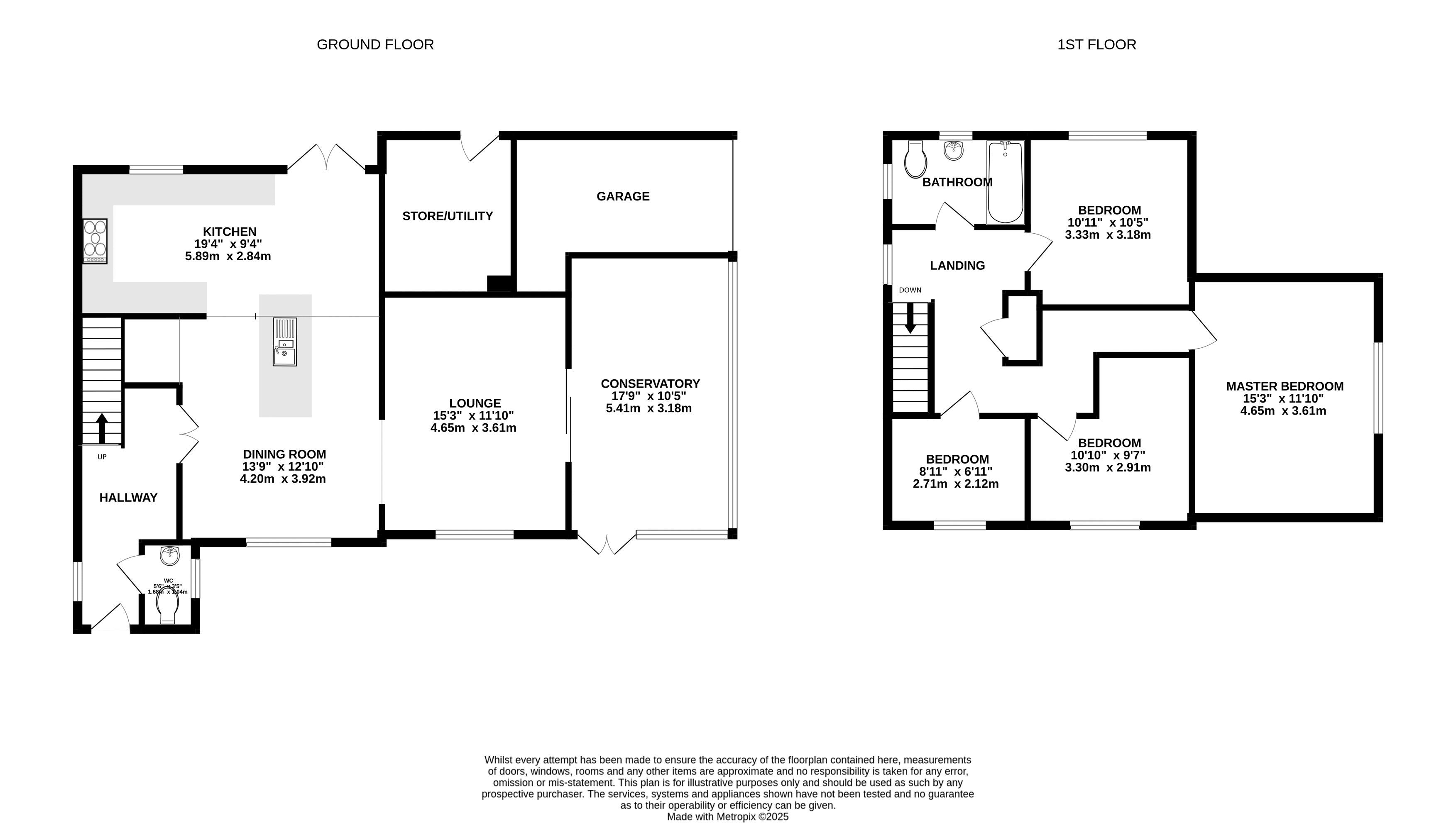10, Paddock Close, Great Yarmouth floorplan