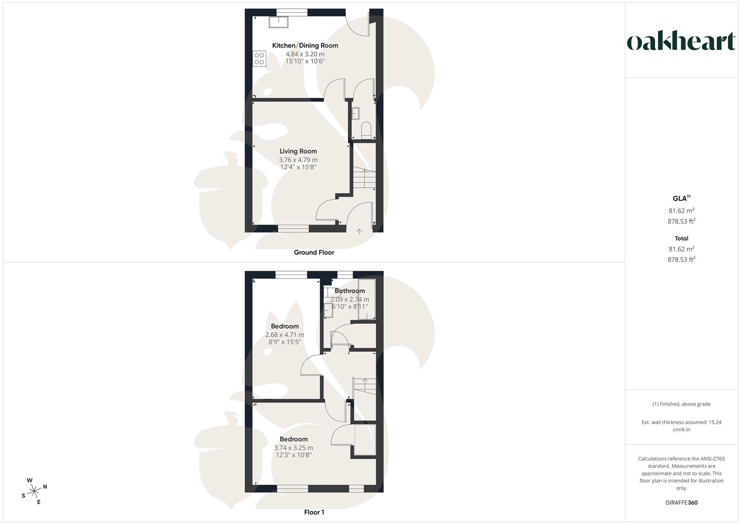 14a, Blythe Close, Sudbury floorplan