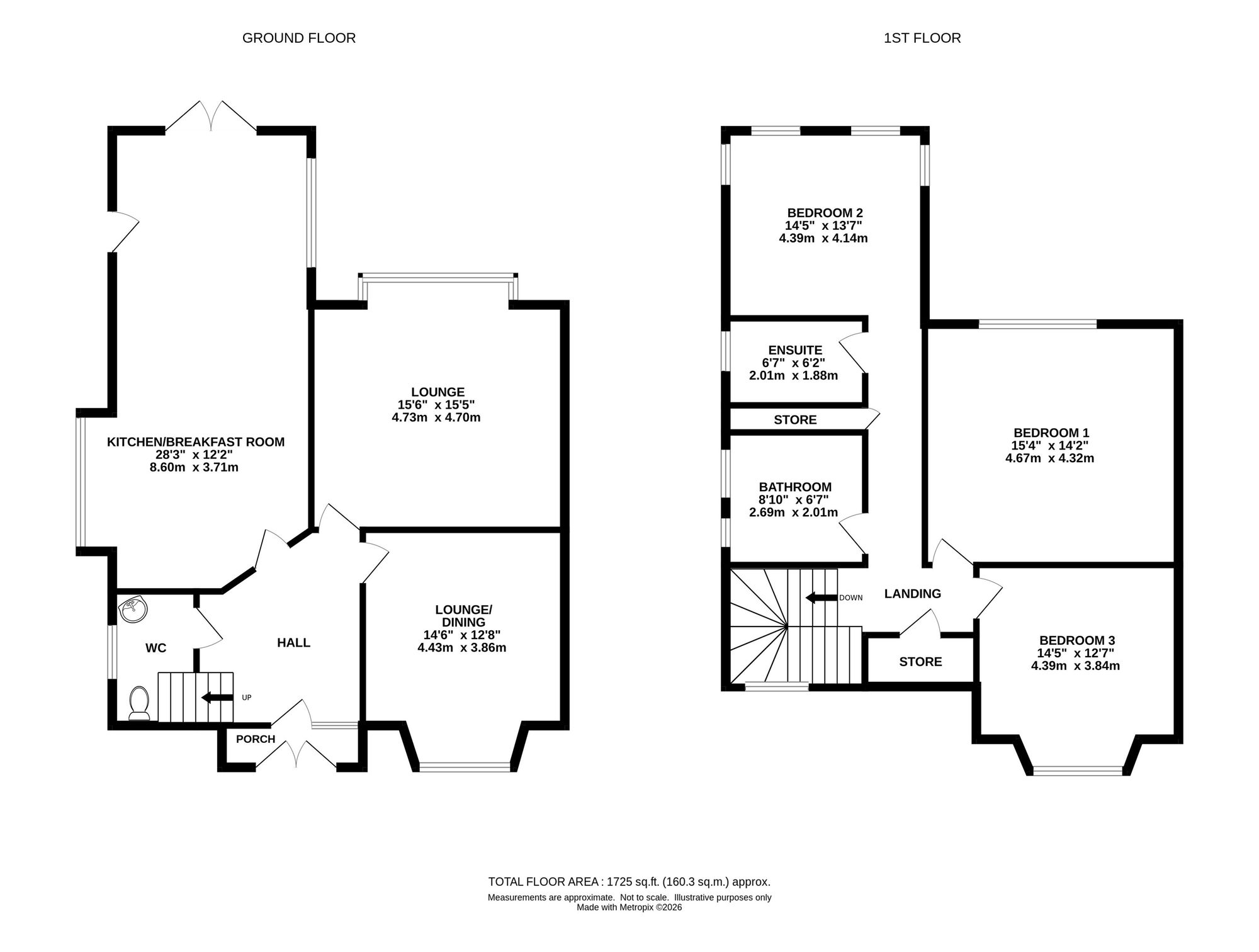 290 Longhurst Lane, Stockport floorplan