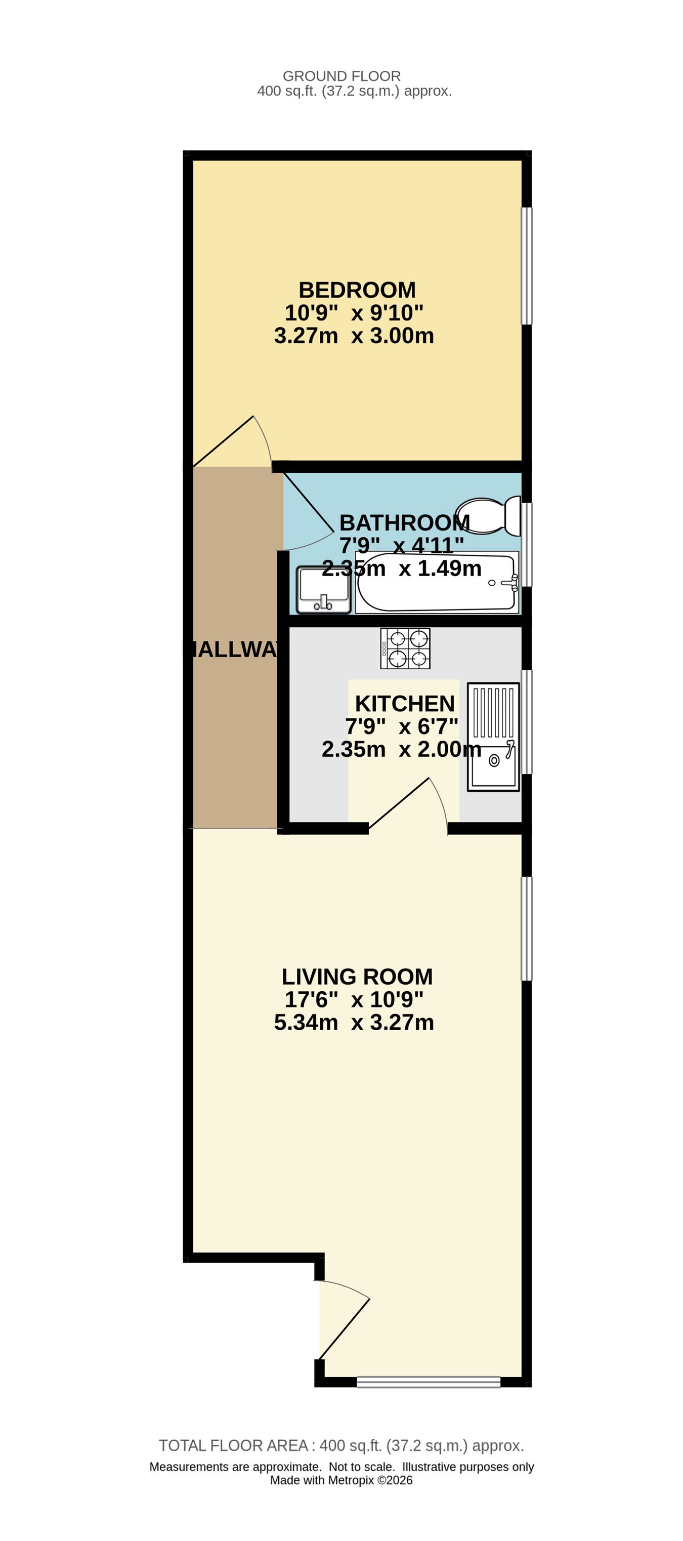 79a, High Street, Wimborne floorplan