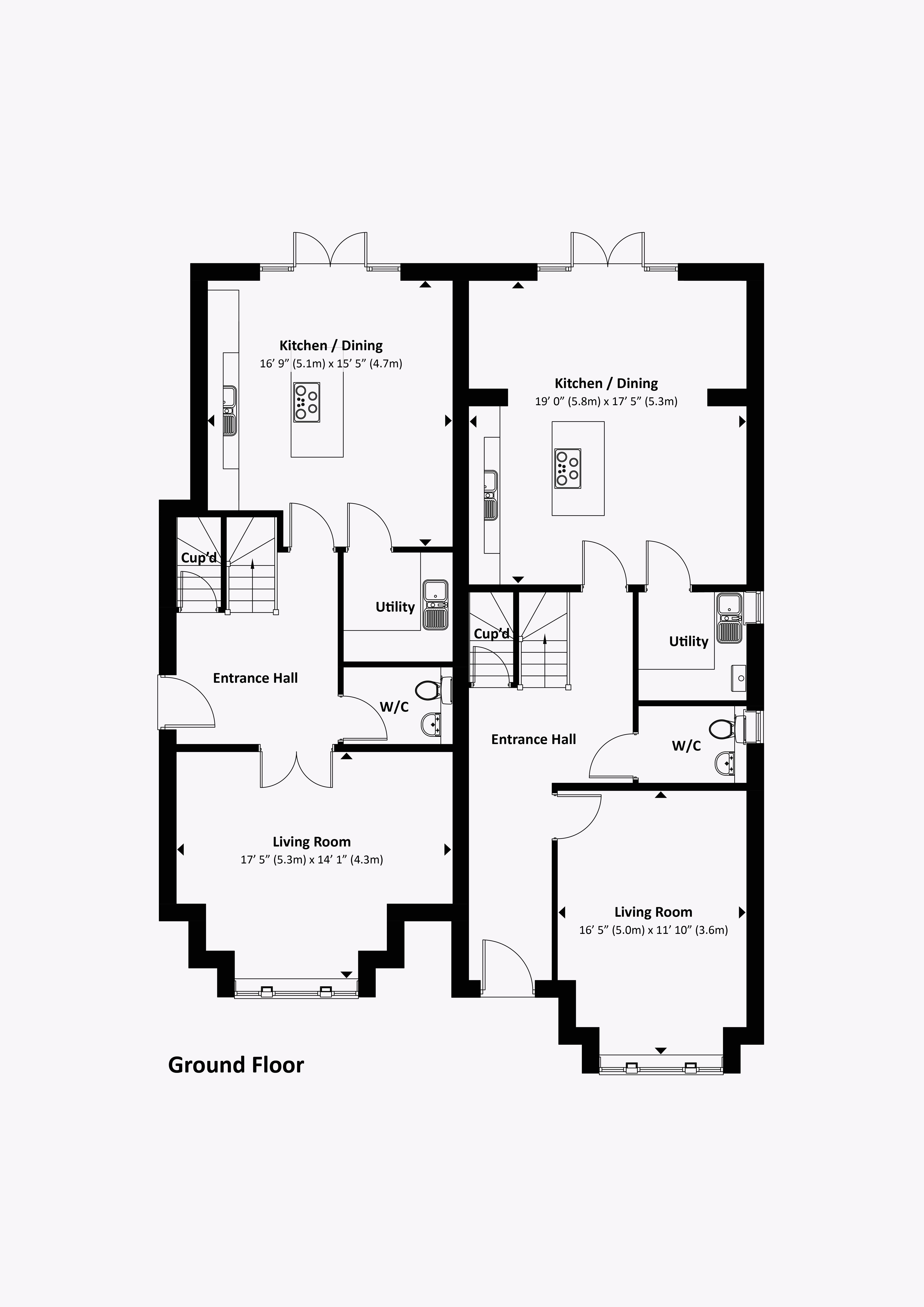 Crescent Road, Gosport PO12, 5 bedroom semidetached house for sale