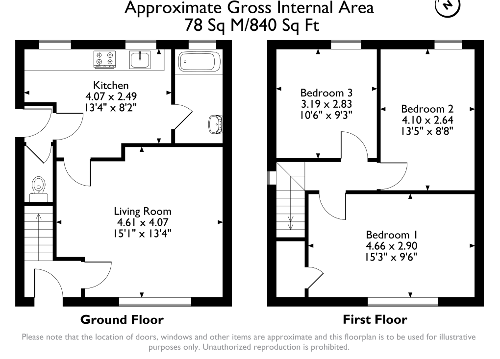 104, Queensway, St Helens floorplan