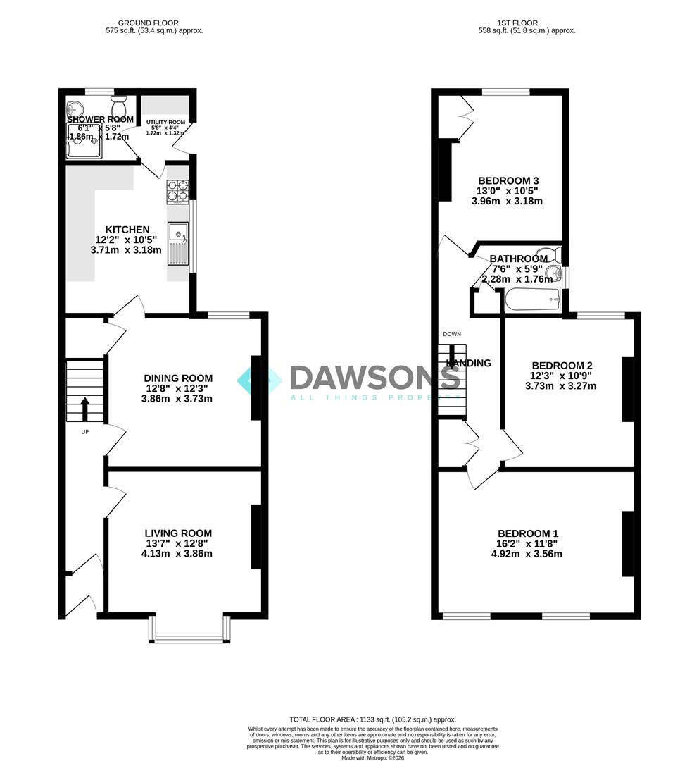 73, Carnglas Road, Swansea floorplan