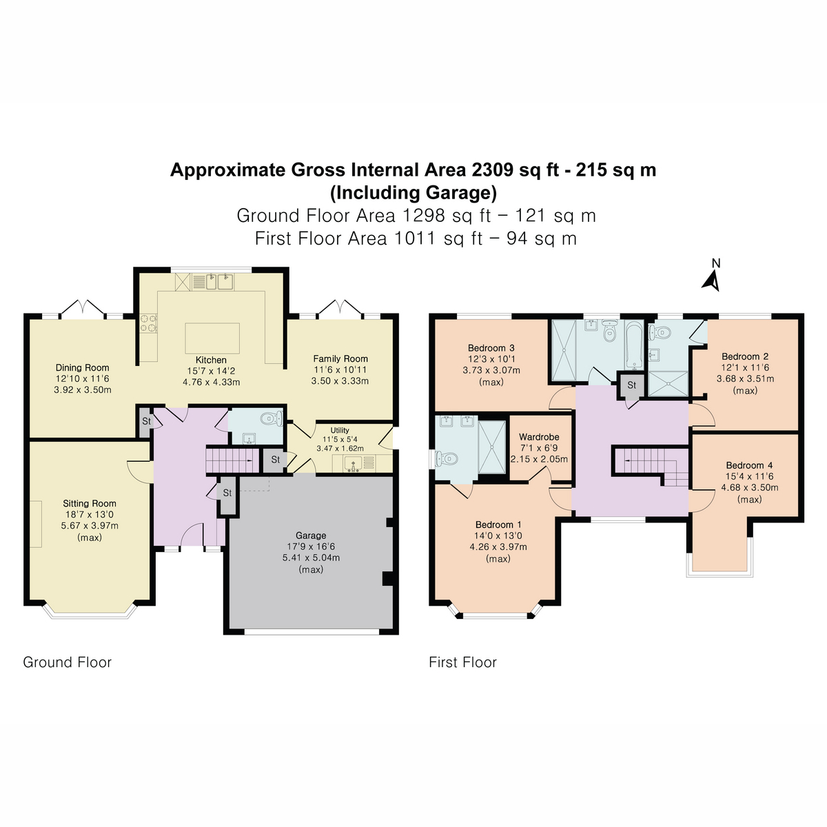 5, Torpy Close, Milton floorplan