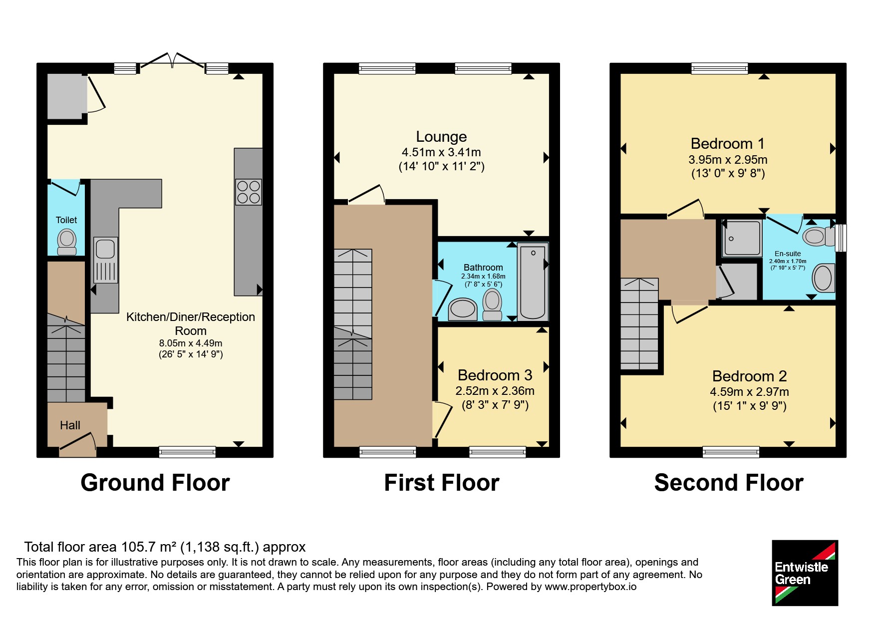 14, Birch Tree Way, Lancashire floorplan