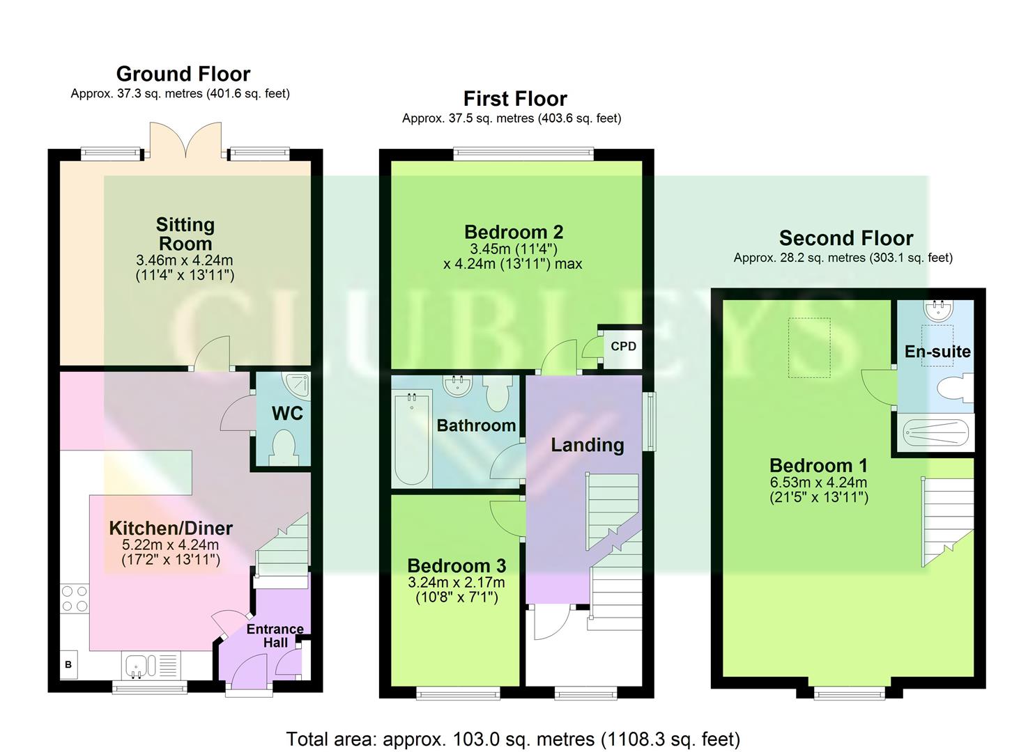 4, Jones Grove, Market Weighton floorplan