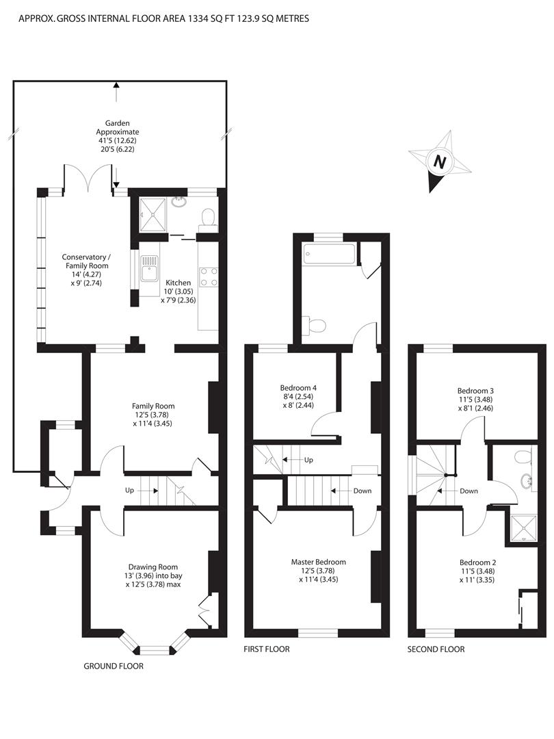 4 Bedrooms Semi-detached house for sale in Bearfield Road, Kingston Upon Thames KT2