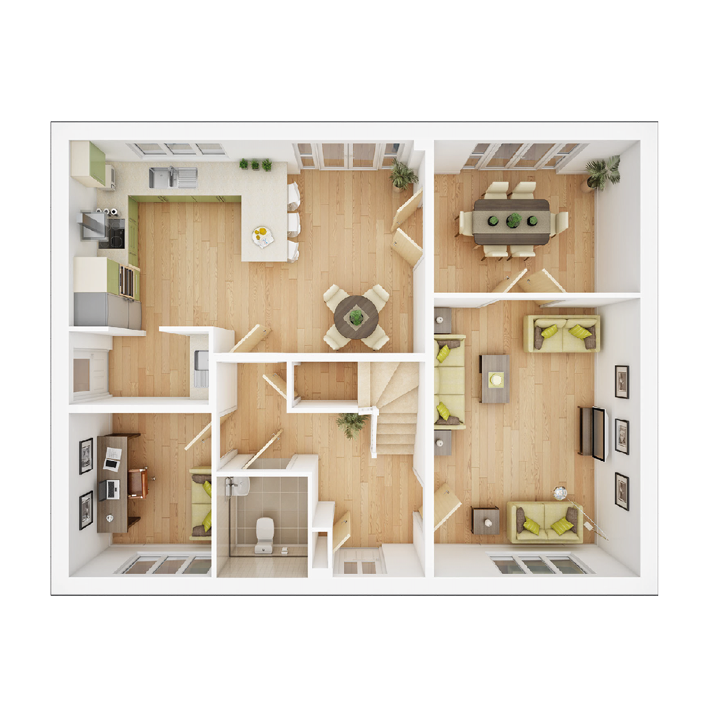 The Standford - Plot 82, The Asps, Banbury Road, Warwick floorplan