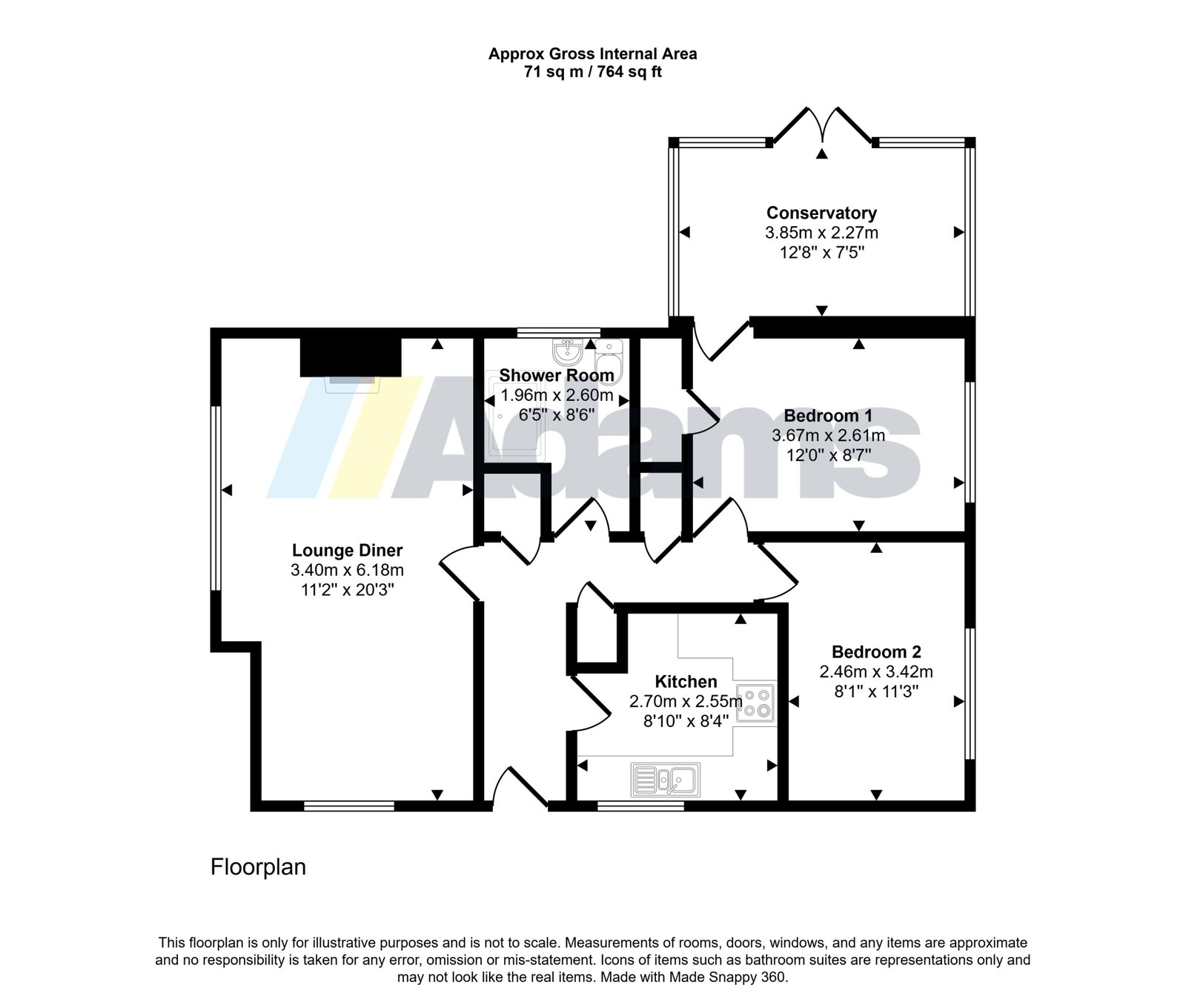 Haweswater Close, Runcorn floorplan