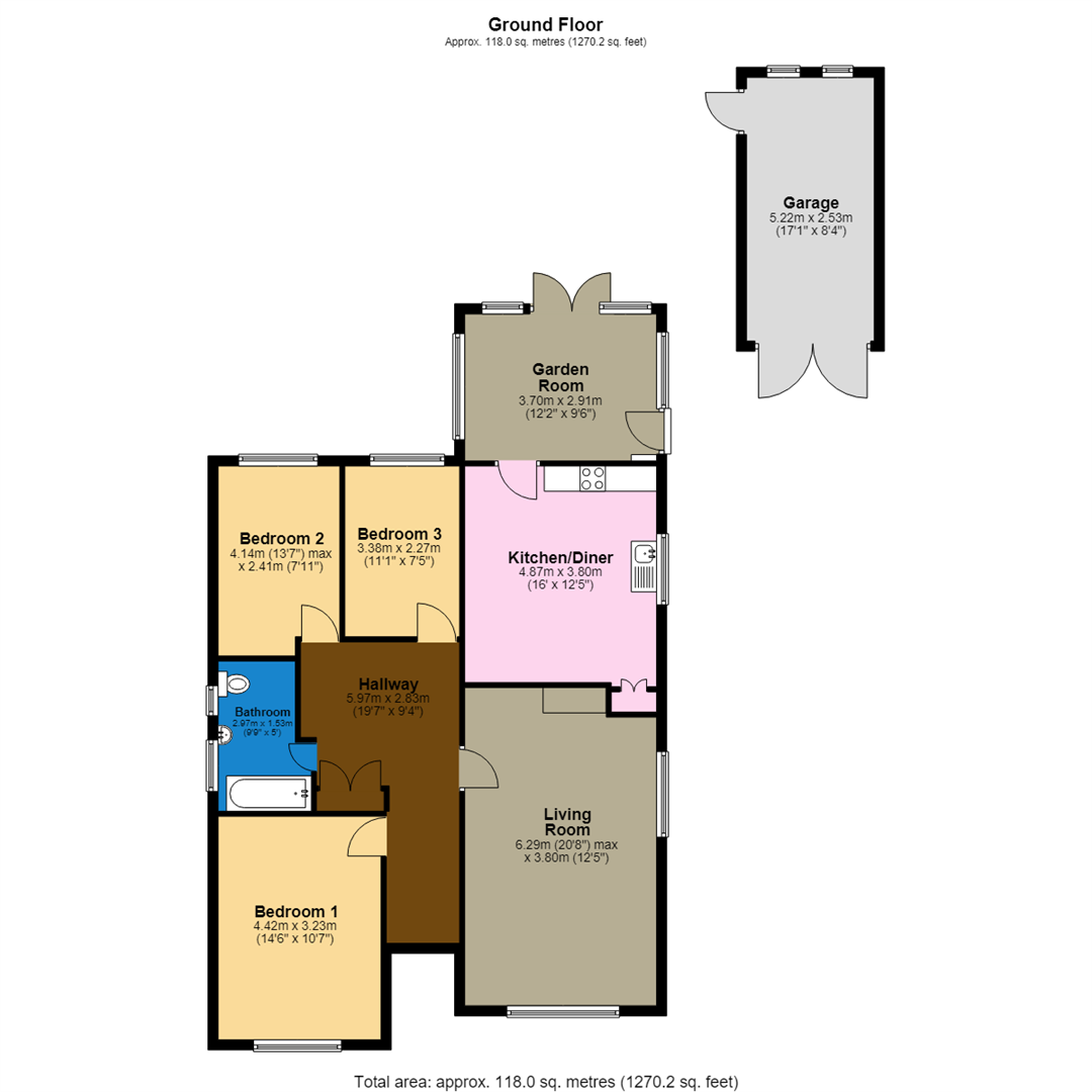 2, Godson Avenue, Sleaford floorplan