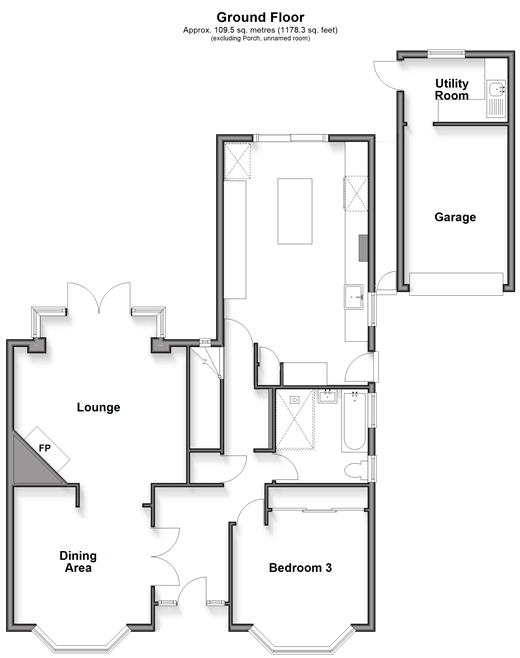 Smallfield Road, Horley floorplan