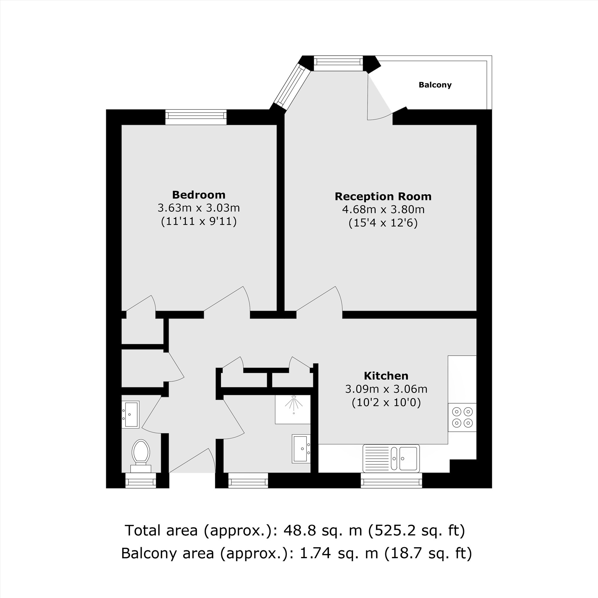 Aspen Gardens, London floorplan