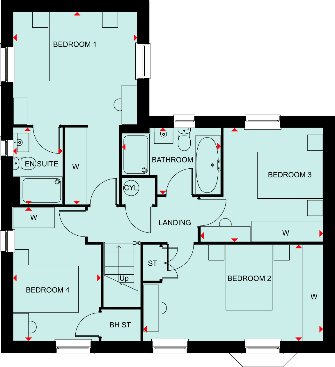 H9309256, Grimston Road, South Wootton, King's Lynn floorplan