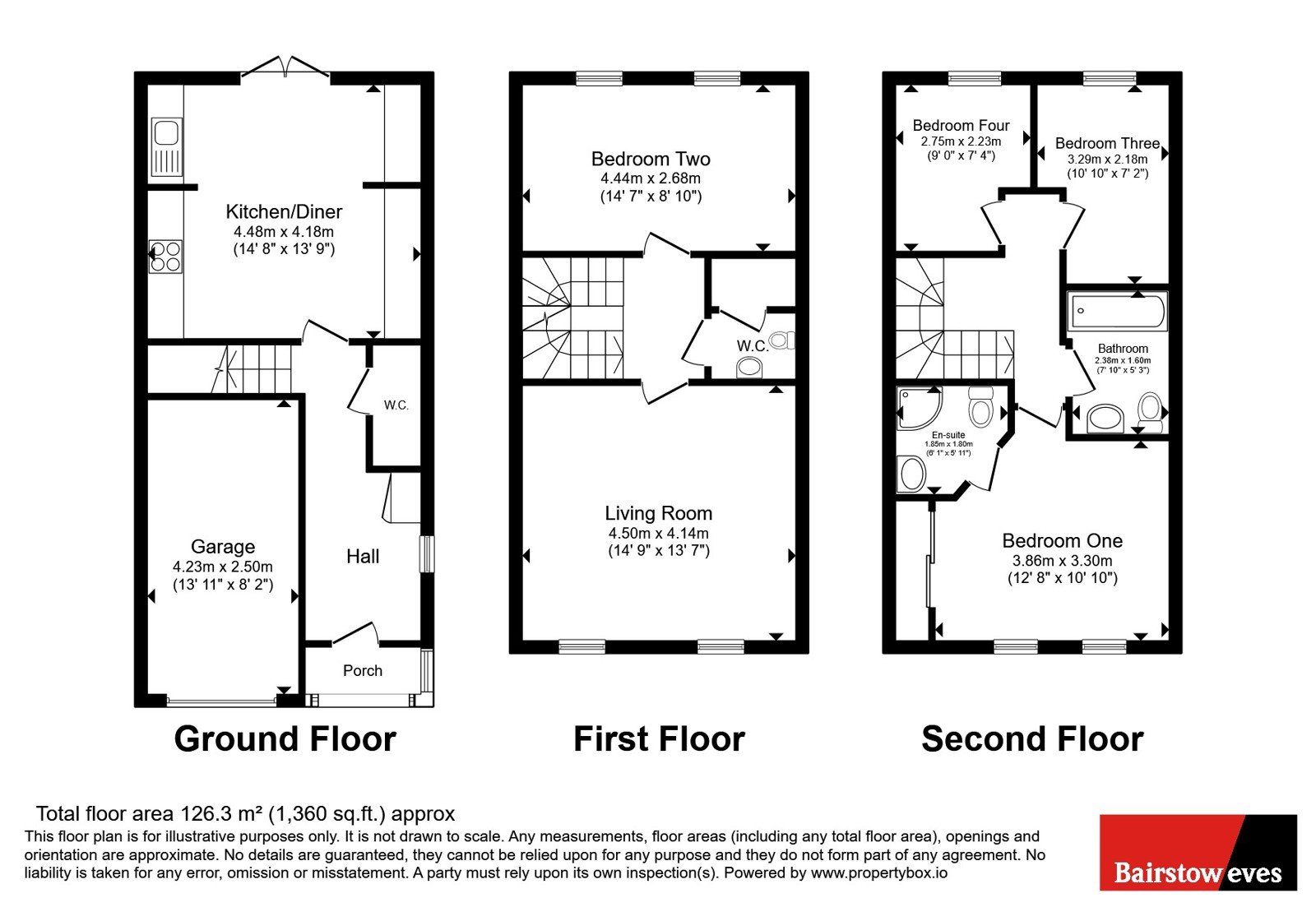 2, Windmill Close, Nottinghamshire floorplan