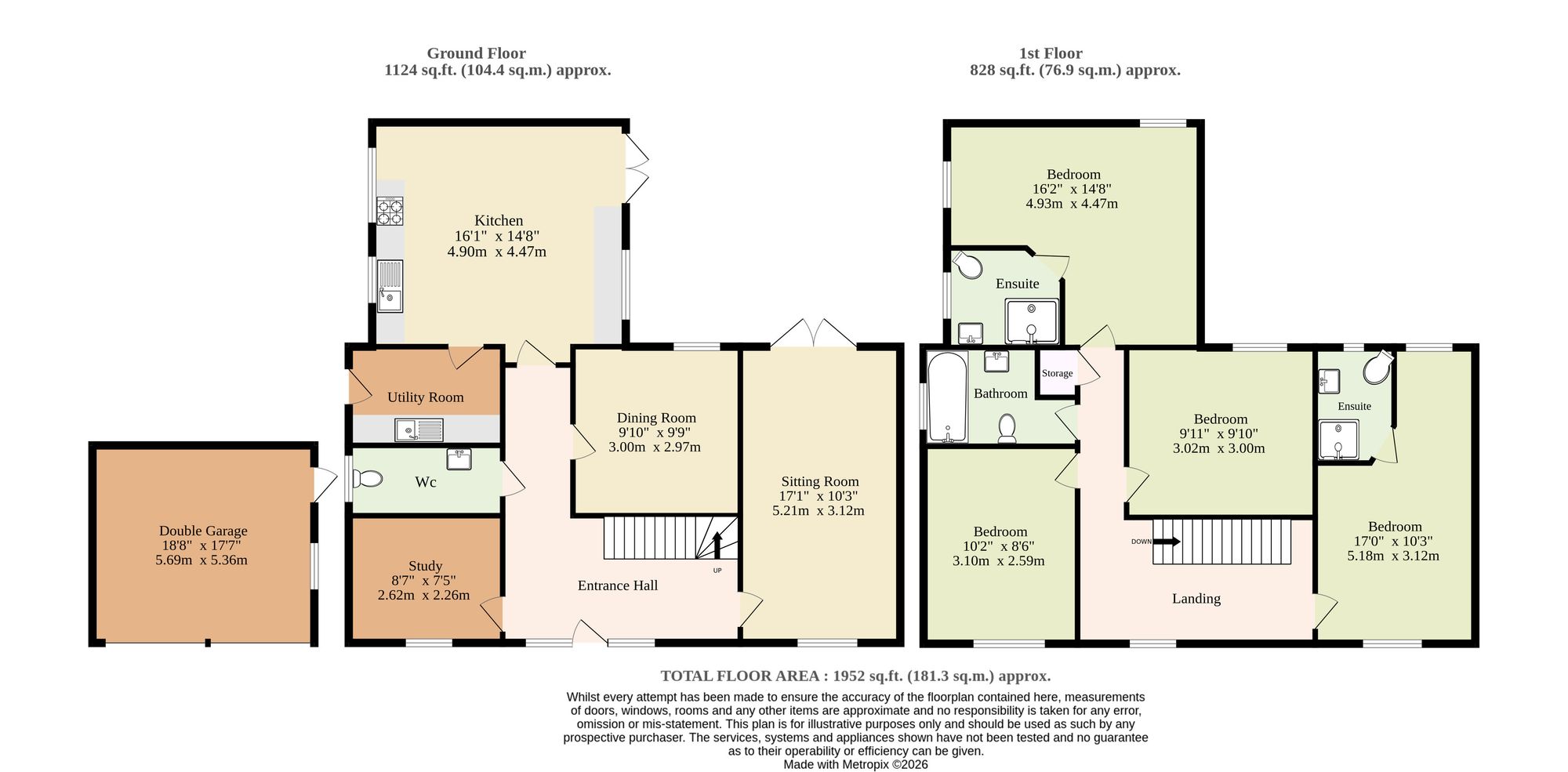 2 Linden Court, Eye floorplan
