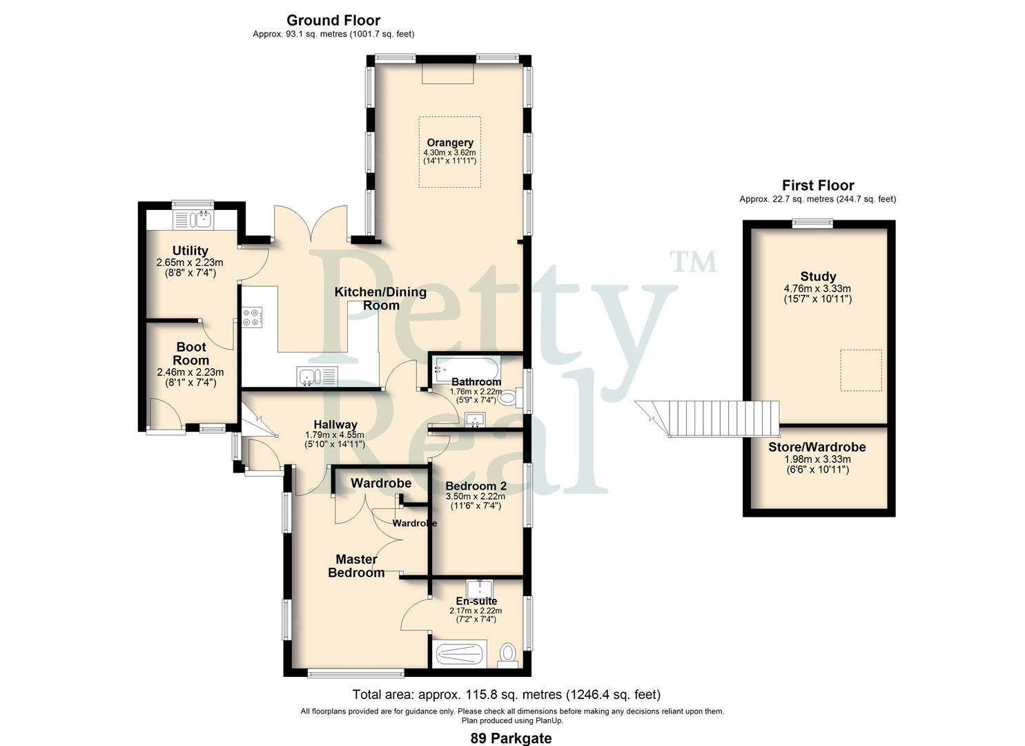 89, Parkgate, Knutsford floorplan