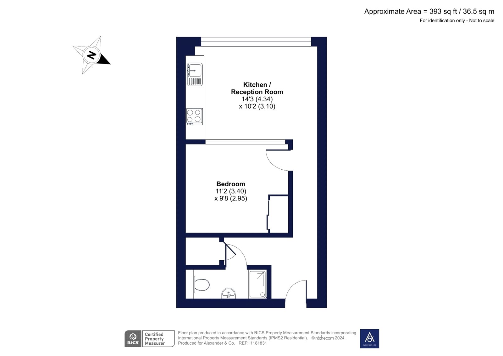 8, Virginia House, Walton Street floorplan