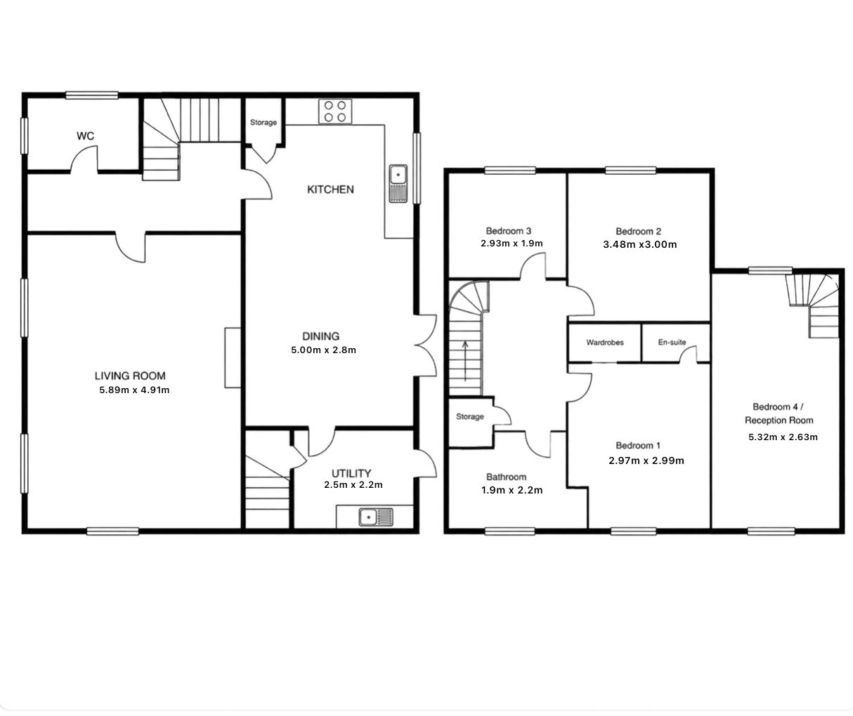 1, Ainderby Gardens, North Yorkshire floorplan