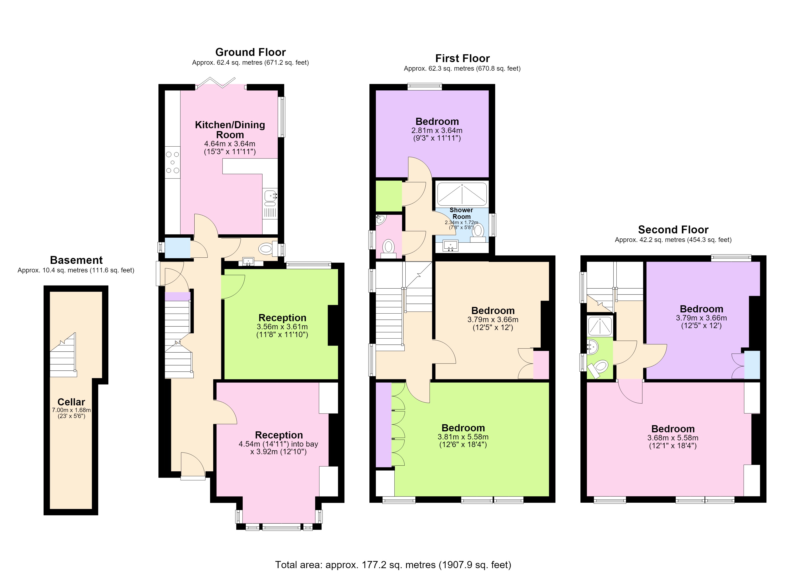 4, Humber Road, Blackheath floorplan