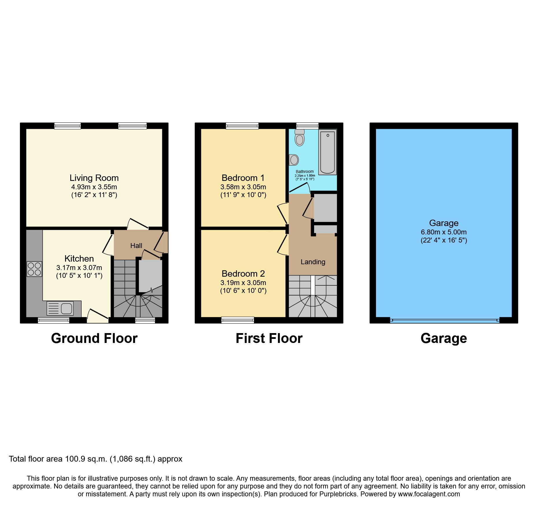 3, Reeds Close, Wantage floorplan