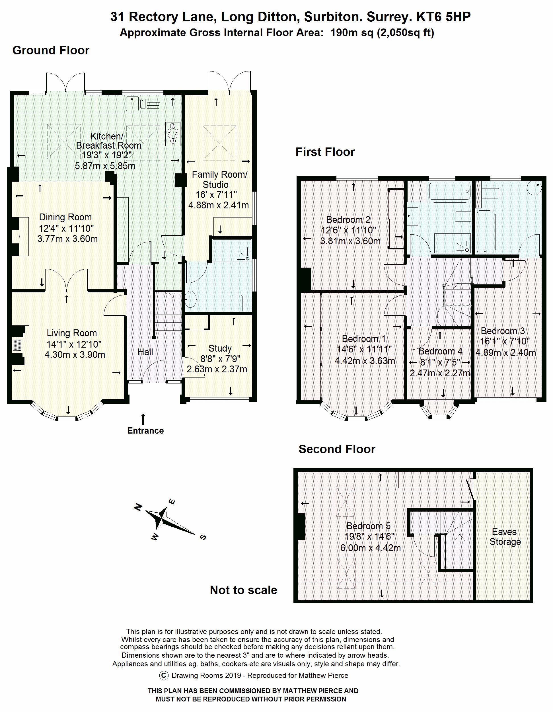 5 Bedrooms Semi-detached house for sale in Rectory Lane, Long Ditton, Surbiton KT6