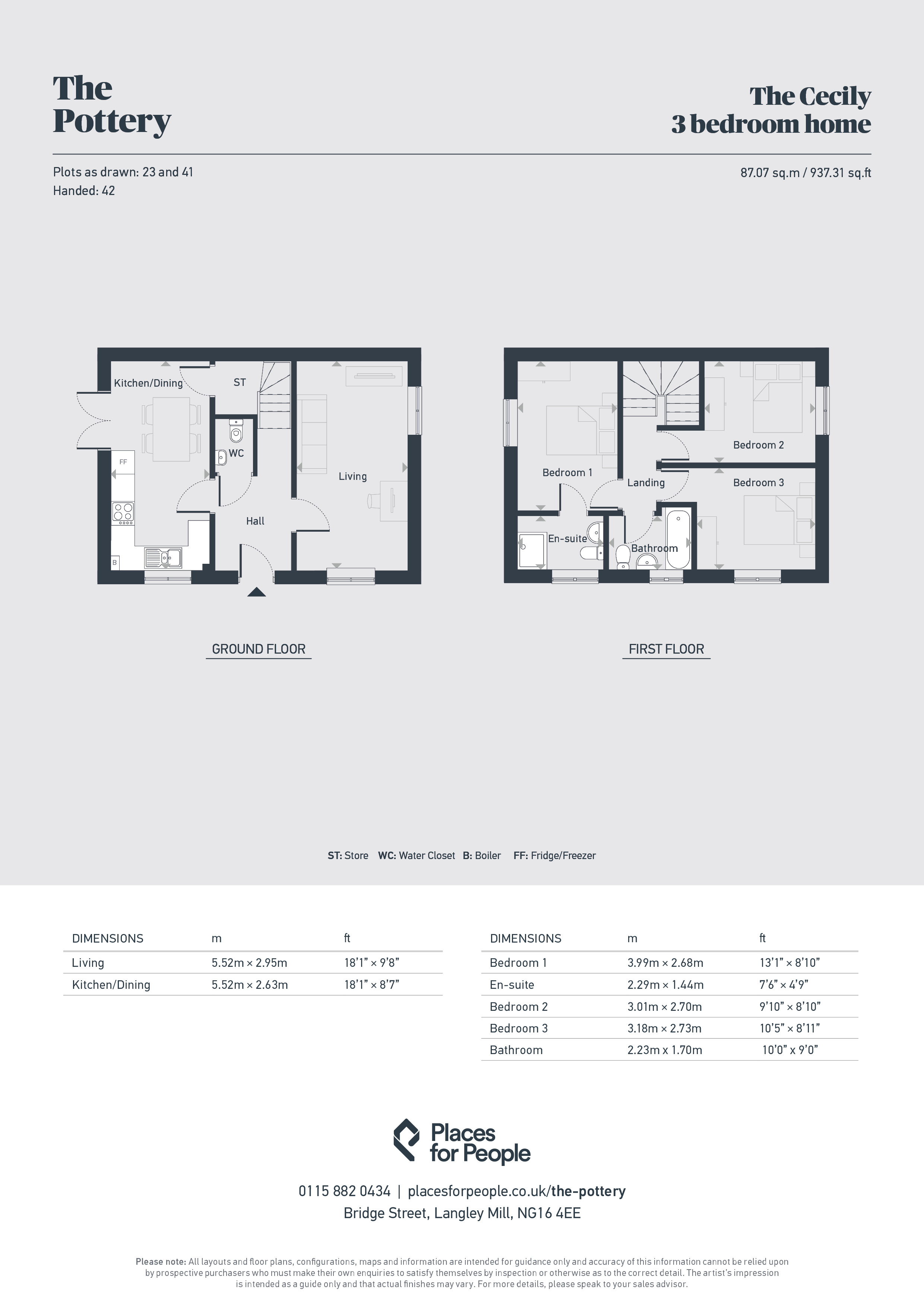 Plot 42 - The Cecily,, The Pottery, Nottingham floorplan