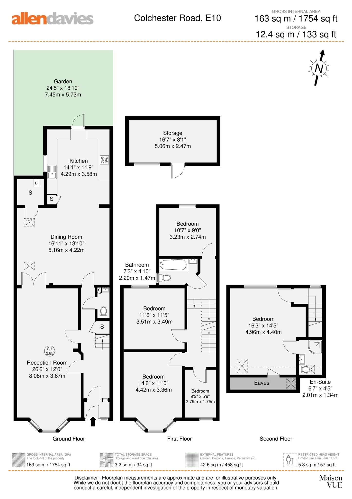49, Colchester Road, London floorplan